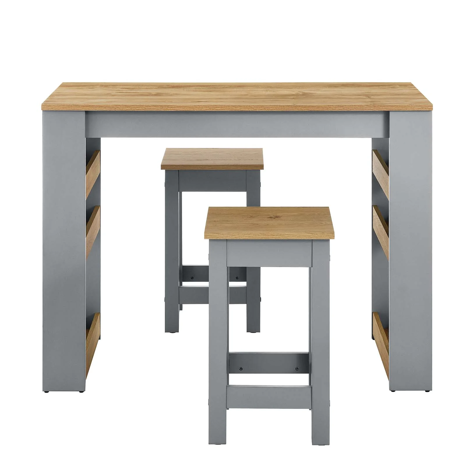 Galley 3-Piece Kitchen Island and Stool Set By Modway - EEI-6730 - Image 7