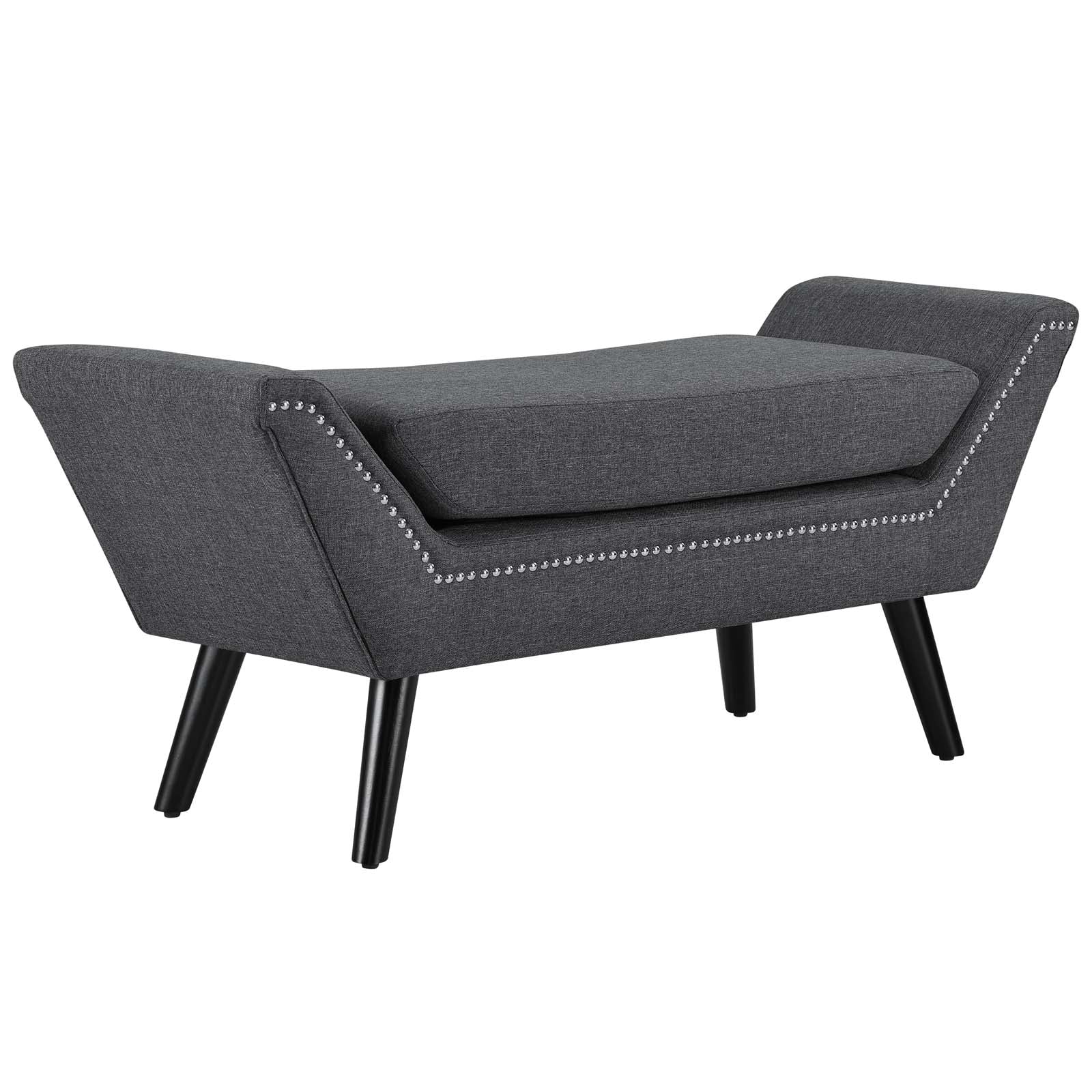 Gambol Upholstered Fabric Bench By Modway - EEI-2575 - Image 2