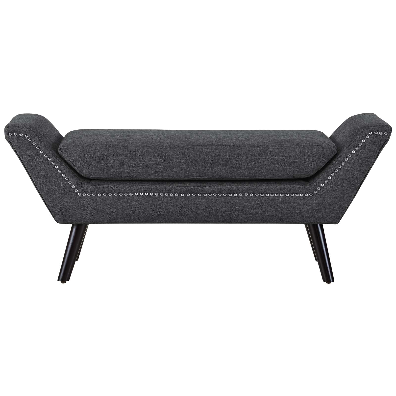 Gambol Upholstered Fabric Bench By Modway - EEI-2575 - Image 4