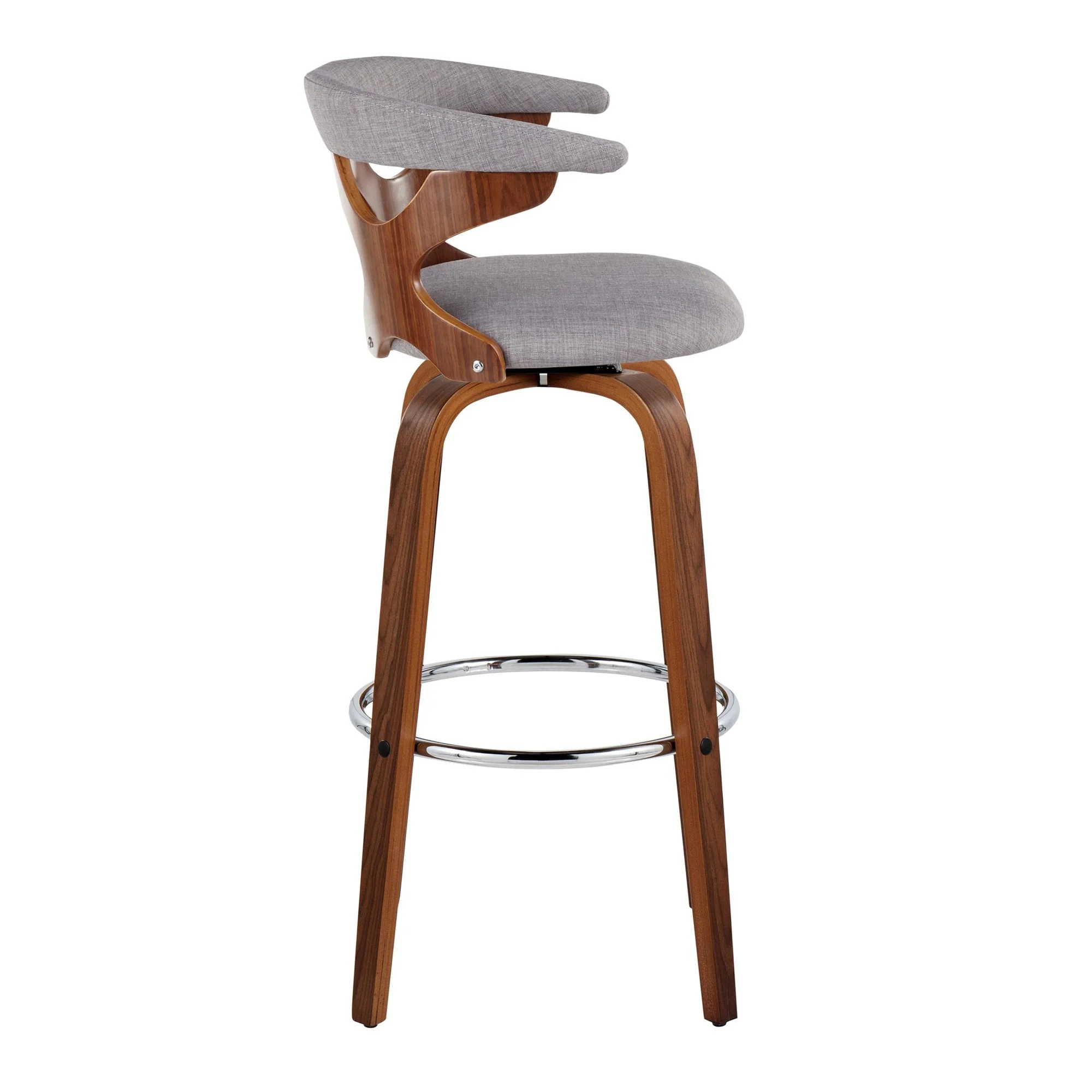 Gardenia 30" Fixed-Height Barstool - Set of 2 By LumiSource - B30-GARDFB-GRTZR2 WLWLCHAR2 - Image 17