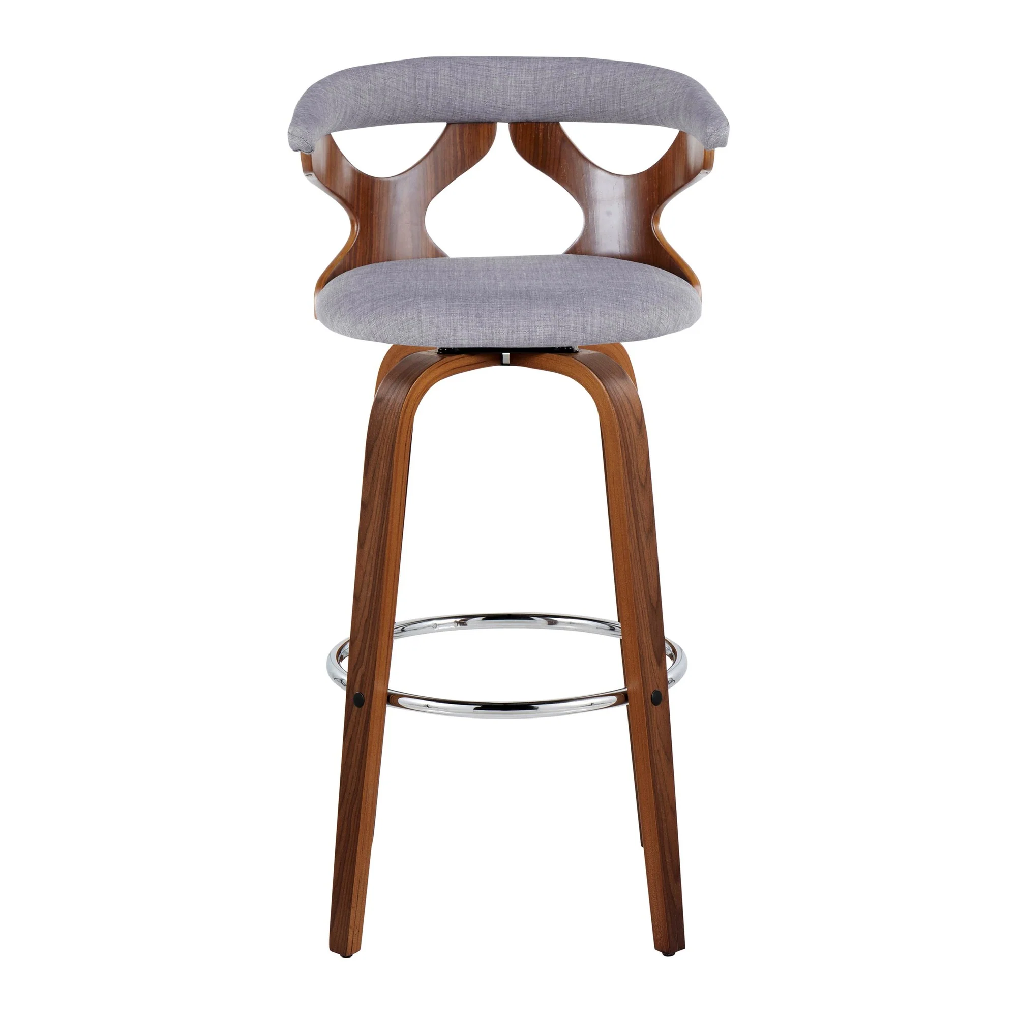 Gardenia 30" Fixed-Height Barstool - Set of 2 By LumiSource - B30-GARDFB-GRTZR2 WLWLCHAR2 - Image 19