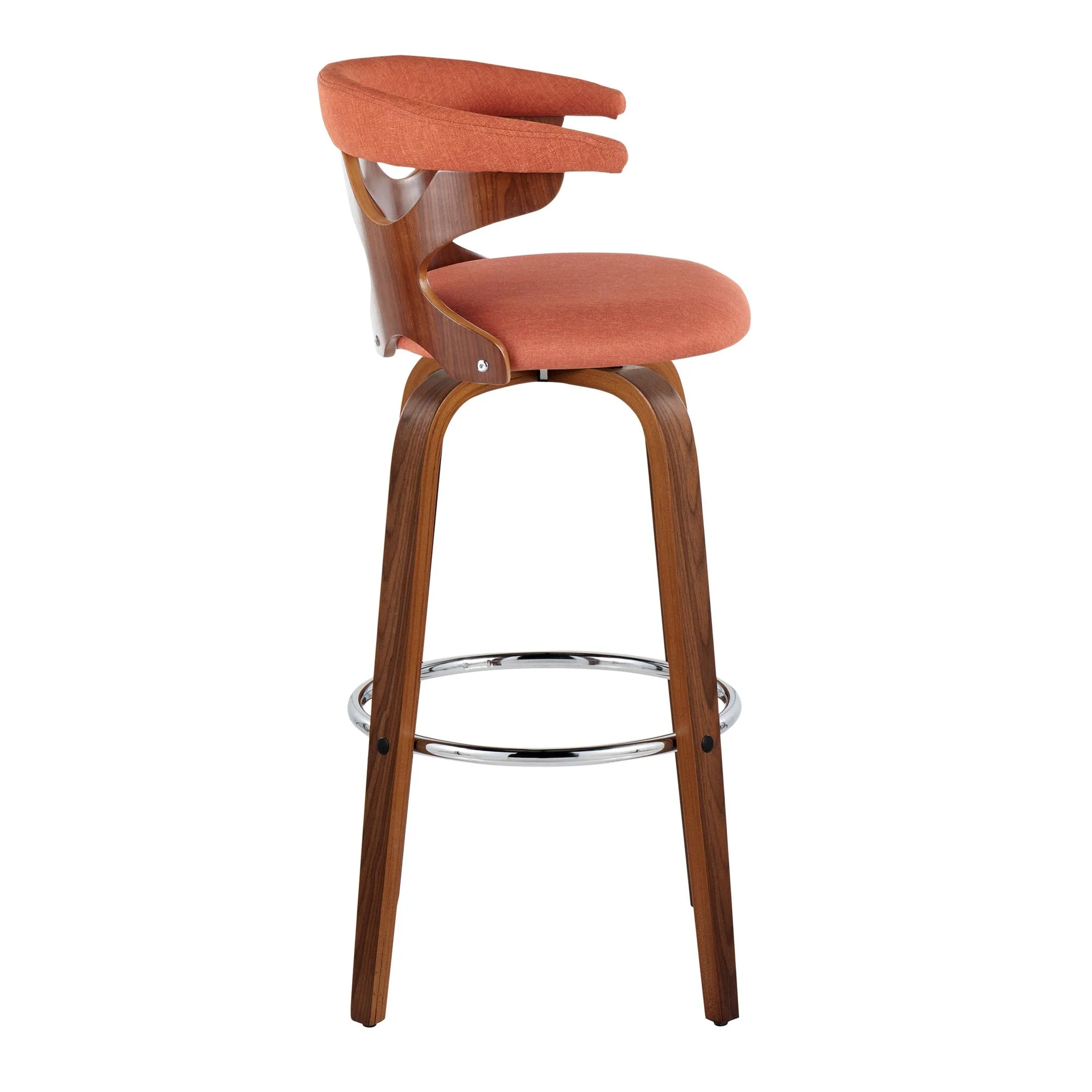 Gardenia 30" Fixed-Height Barstool - Set of 2 By LumiSource - B30-GARDFB-GRTZR2 WLWLCHAR2 - Image 27