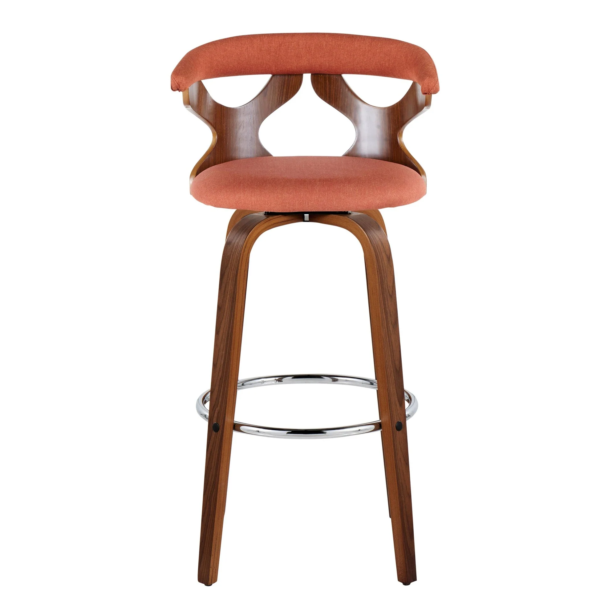 Gardenia 30" Fixed-Height Barstool - Set of 2 By LumiSource - B30-GARDFB-GRTZR2 WLWLCHAR2 - Image 29