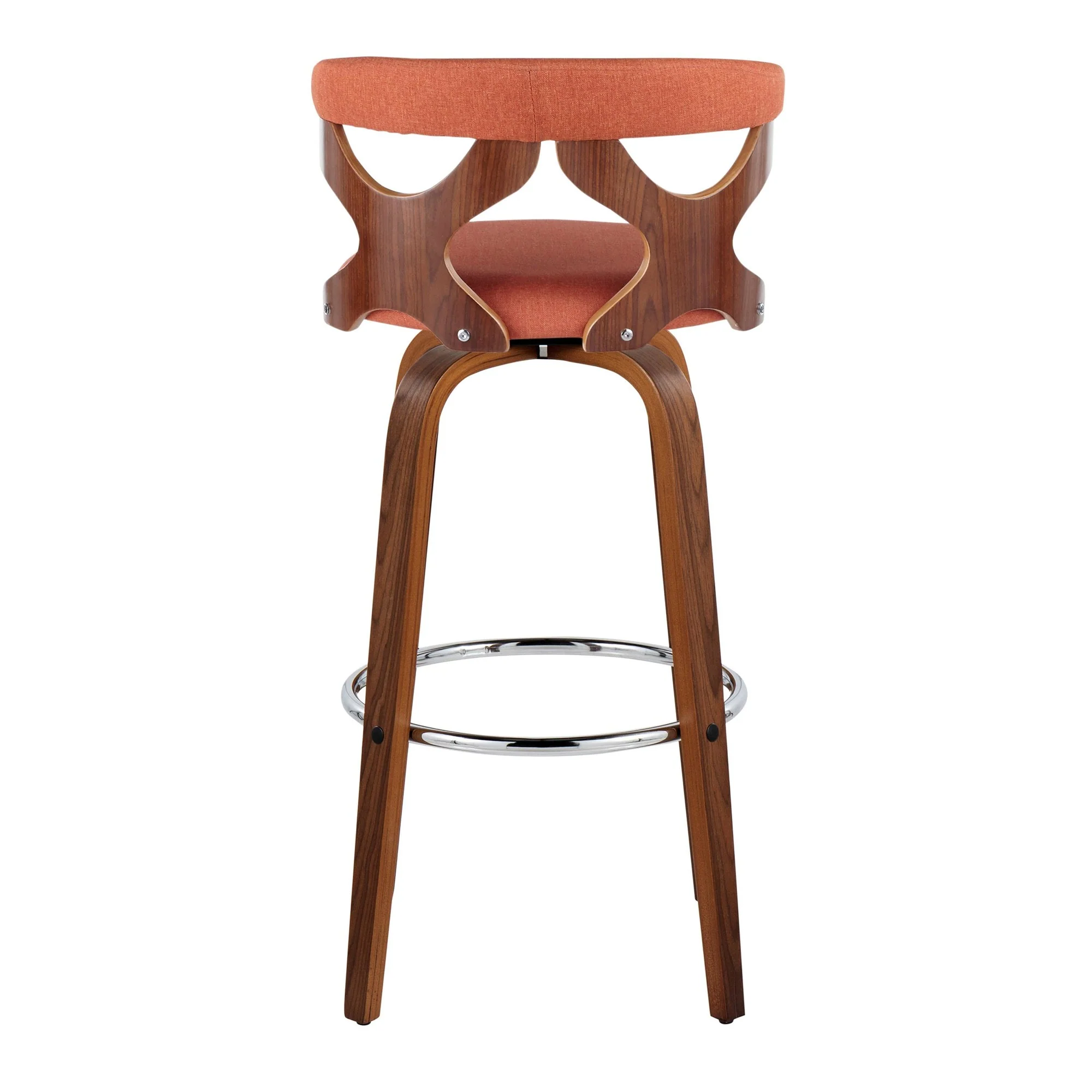Gardenia 30" Fixed-Height Barstool - Set of 2 By LumiSource - B30-GARDFB-GRTZR2 WLWLCHAR2 - Image 30