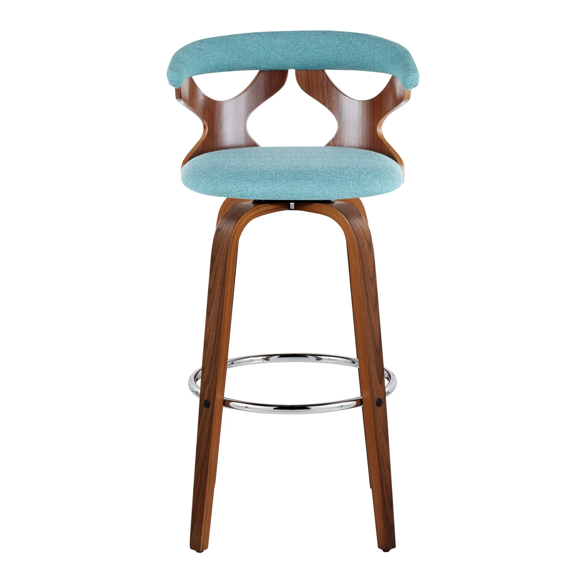 Gardenia 30" Fixed-Height Barstool - Set of 2 By LumiSource - B30-GARDFB-GRTZR2 WLWLCHAR2 - Image 39