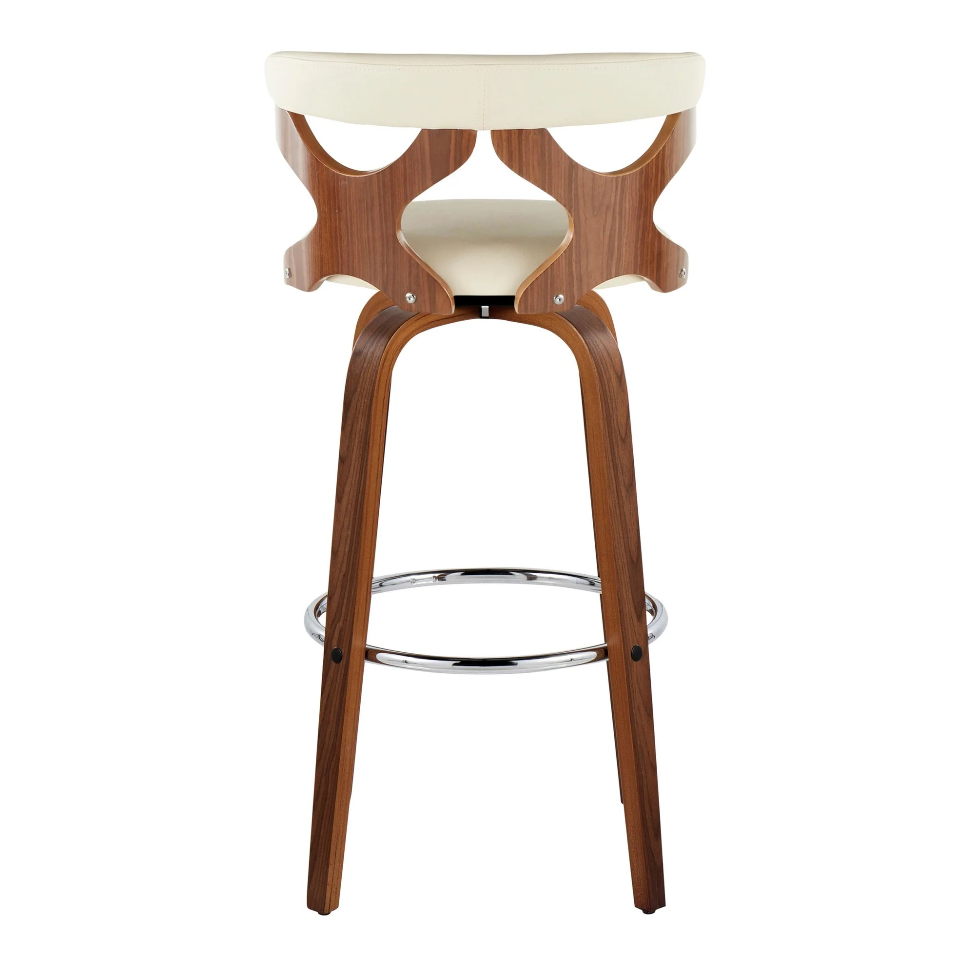 Gardenia 30" Fixed-Height Barstool - Set of 2 By LumiSource - B30-GARDPU-GRTZR2 WLWLCR2 - Image 10