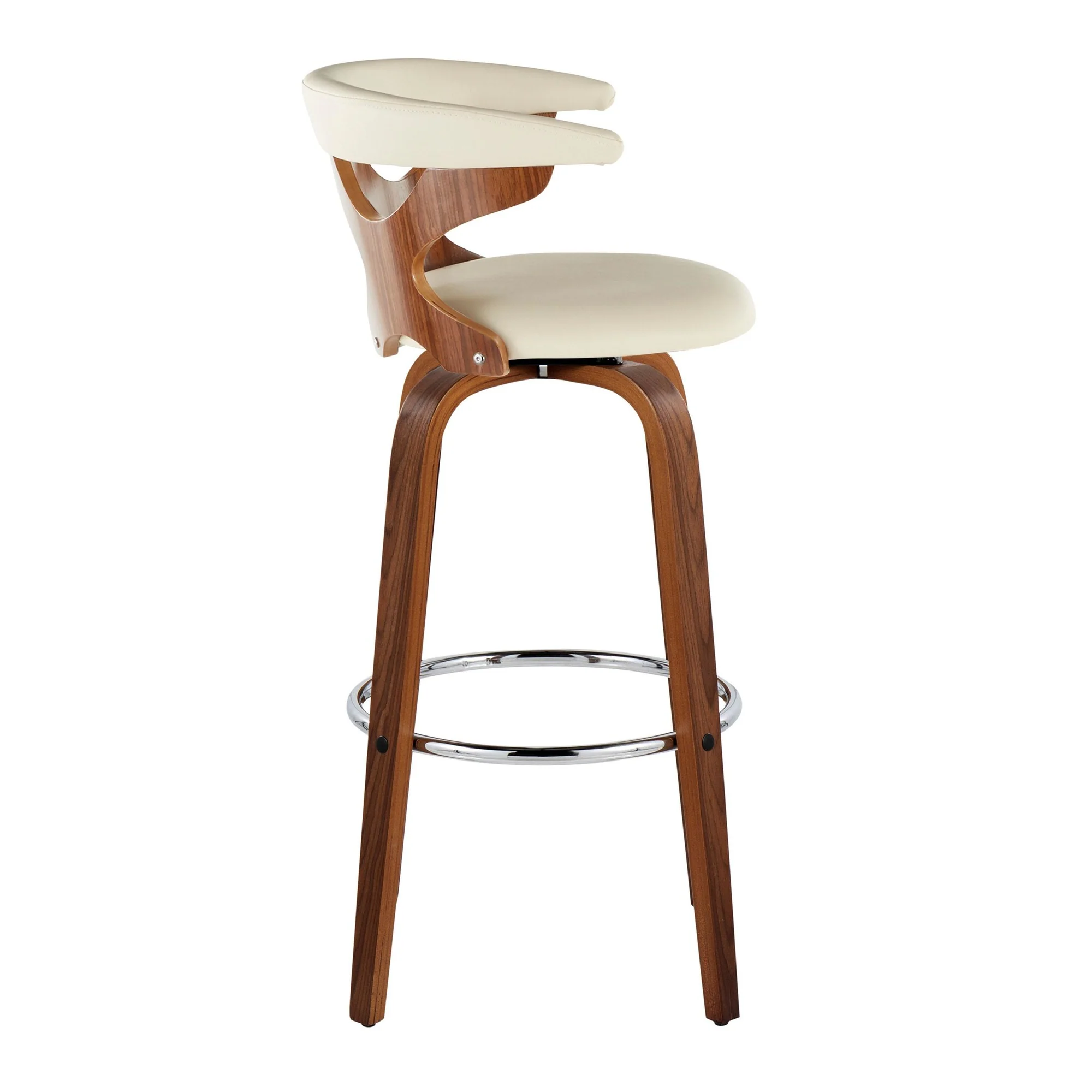 Gardenia 30" Fixed-Height Barstool - Set of 2 By LumiSource - B30-GARDPU-GRTZR2 WLWLCR2 - Image 7