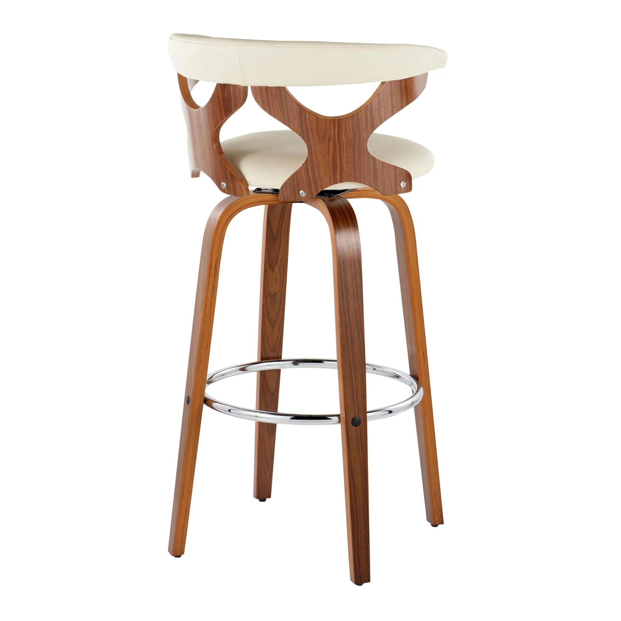 Gardenia 30" Fixed-Height Barstool - Set of 2 By LumiSource - B30-GARDPU-GRTZR2 WLWLCR2 - Image 8