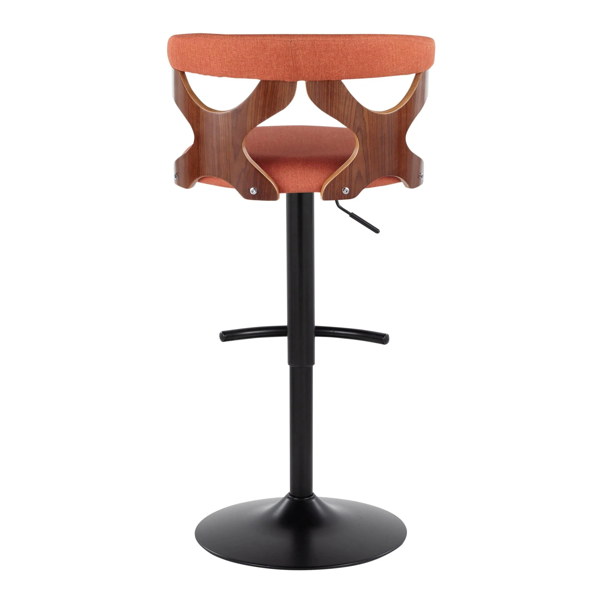Gardenia Adjustable Barstool - Set of 2 By LumiSource - BS-GARDFB-RT2 BKWLCHAR2 - Image 28
