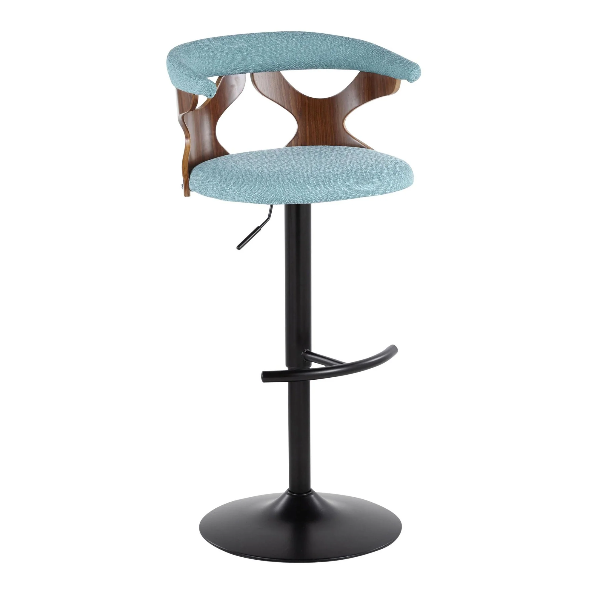 Gardenia Adjustable Barstool - Set of 2 By LumiSource - BS-GARDFB-RT2 BKWLCHAR2 - Image 34