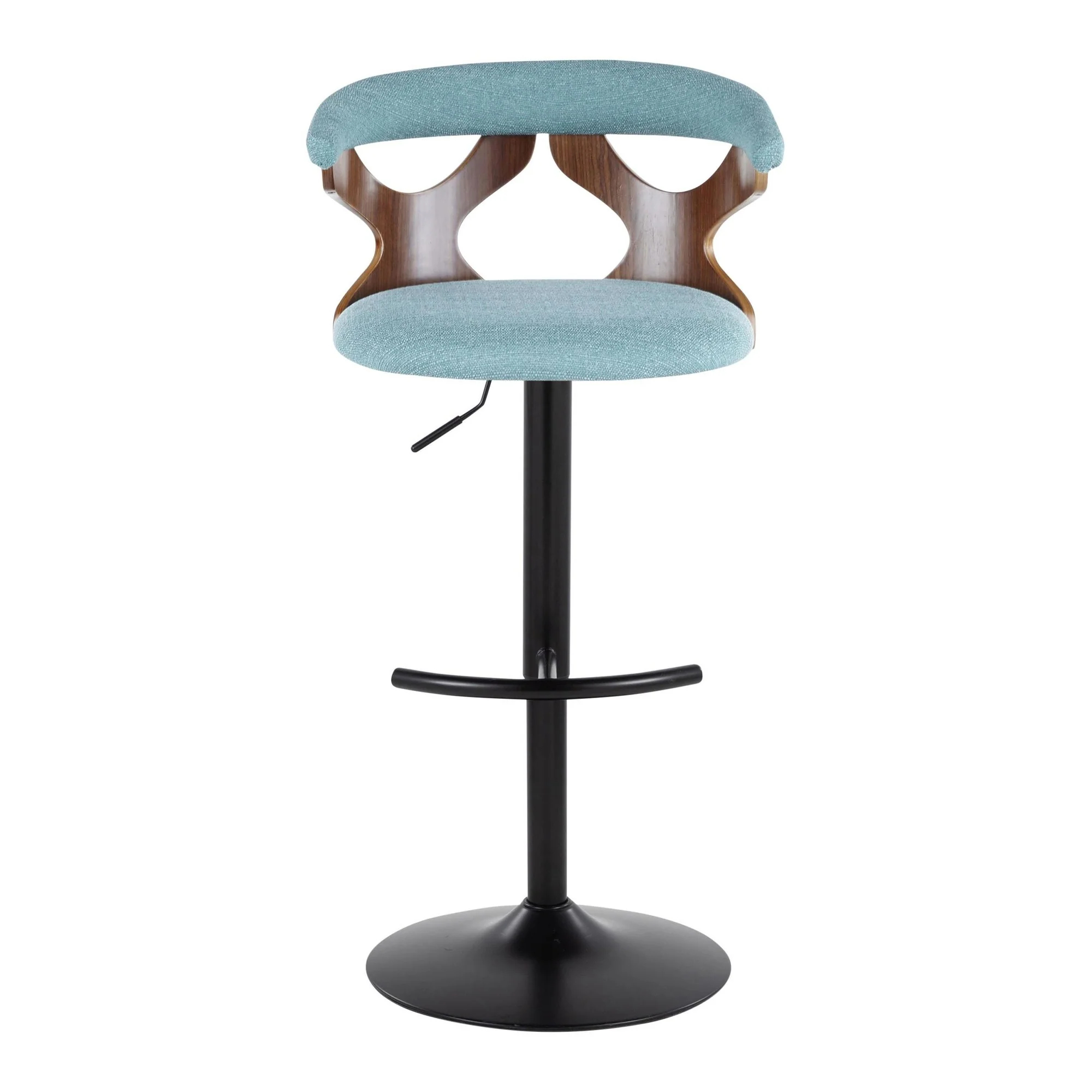 Gardenia Adjustable Barstool - Set of 2 By LumiSource - BS-GARDFB-RT2 BKWLCHAR2 - Image 37