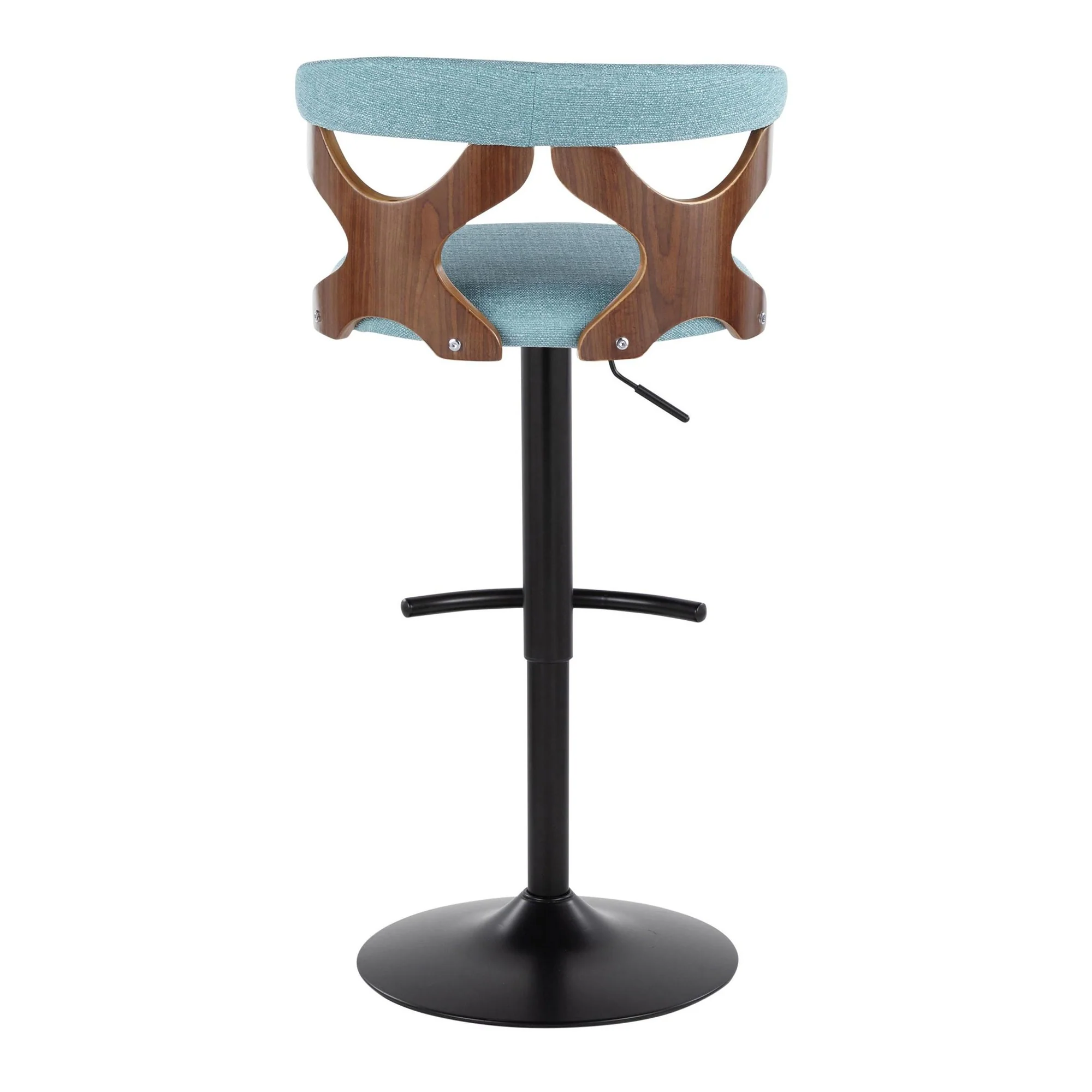 Gardenia Adjustable Barstool - Set of 2 By LumiSource - BS-GARDFB-RT2 BKWLCHAR2 - Image 38