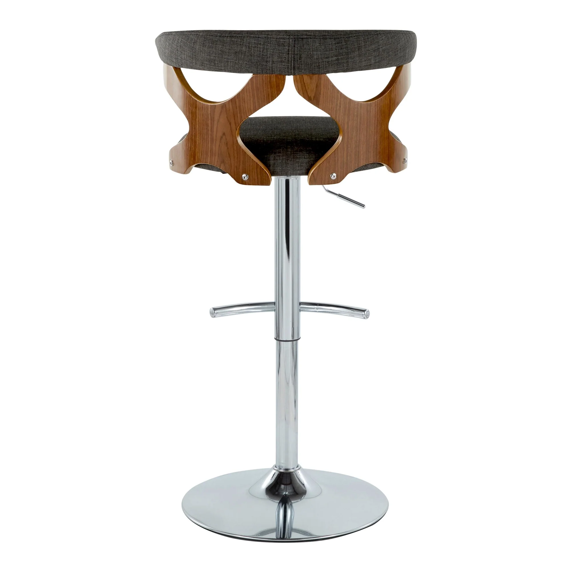 Gardenia Adjustable Barstool - Set of 2 By LumiSource - BS-GARDFB-RT2 CHRWLCHAR2 - Image 10