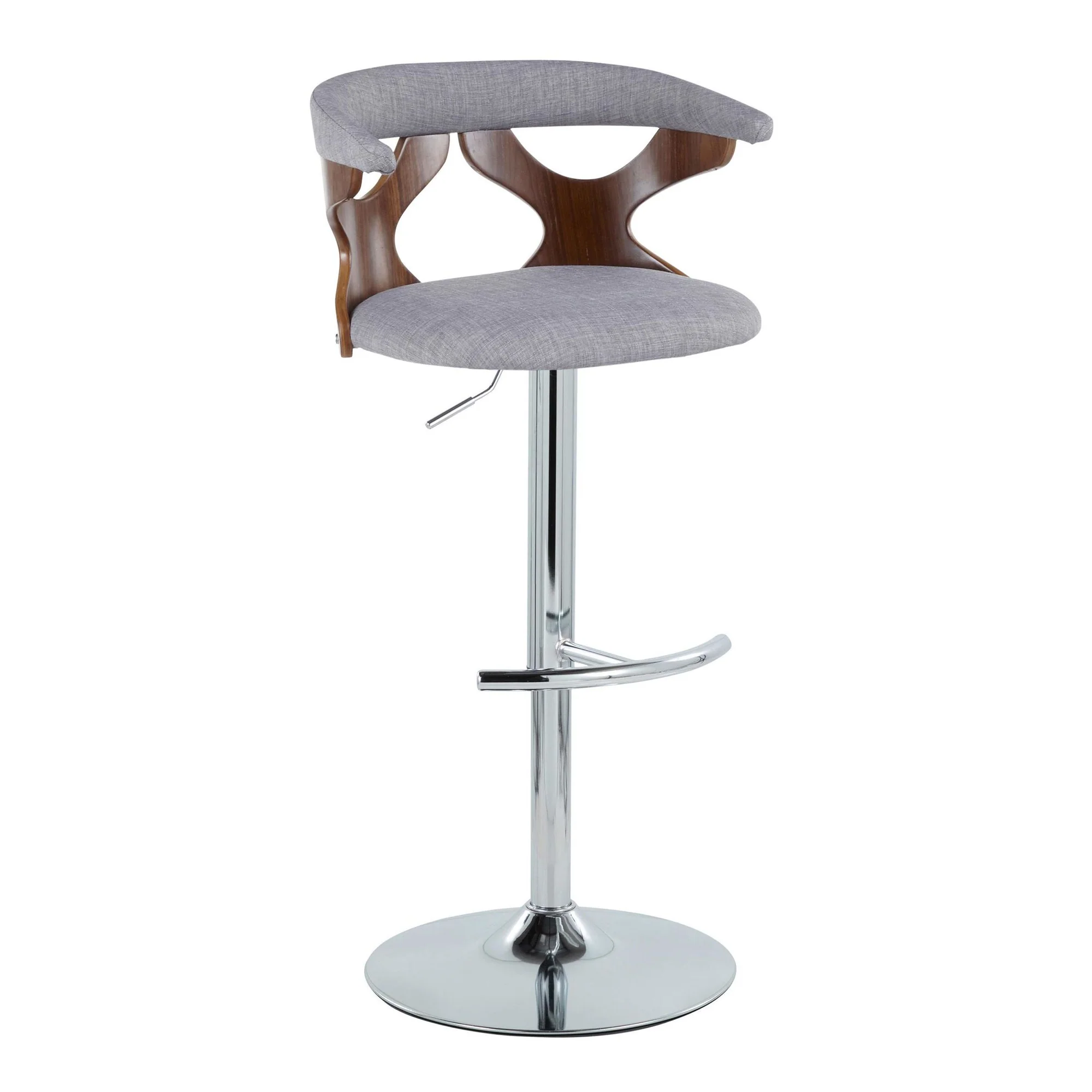 Gardenia Adjustable Barstool - Set of 2 By LumiSource - BS-GARDFB-RT2 CHRWLCHAR2 - Image 16