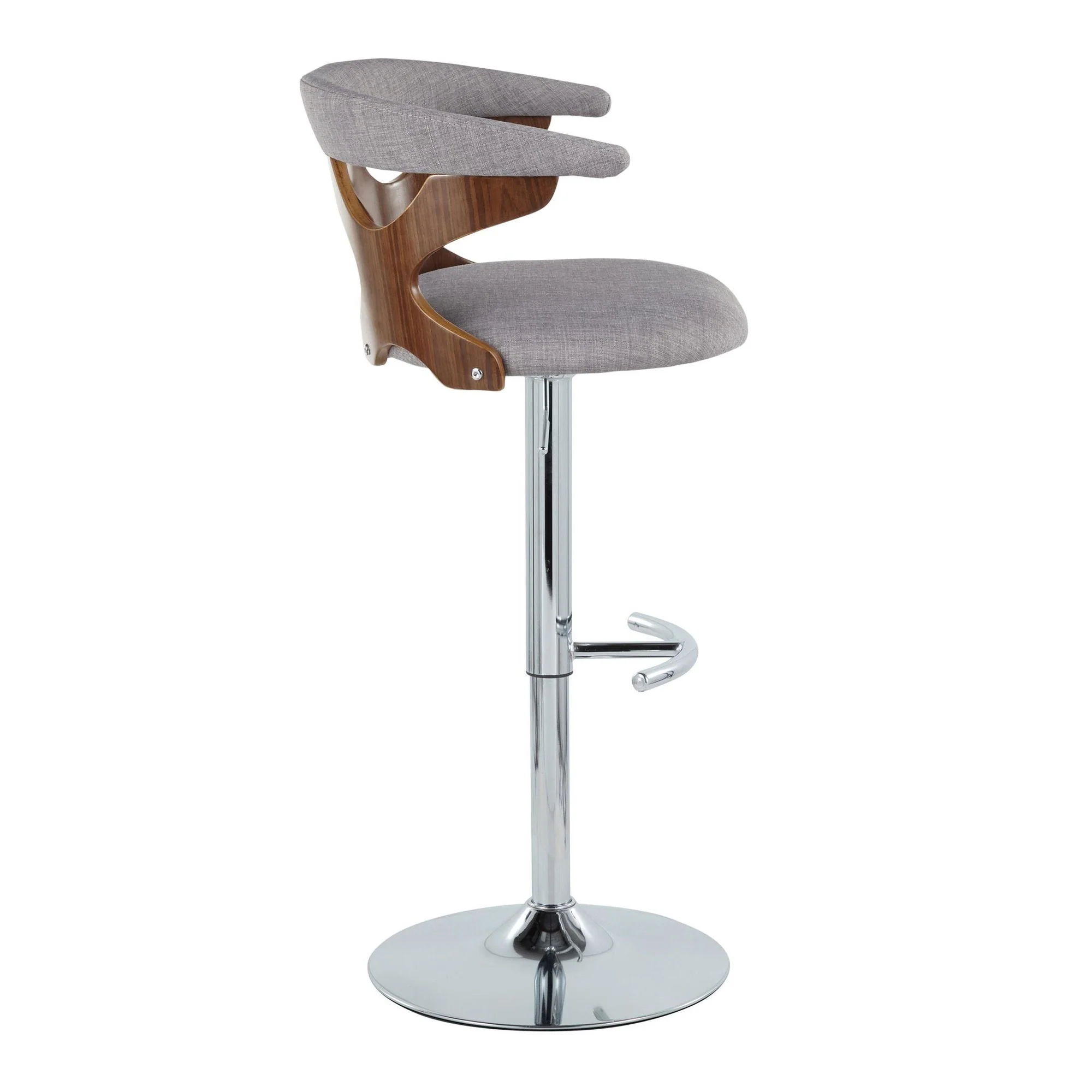 Gardenia Adjustable Barstool - Set of 2 By LumiSource - BS-GARDFB-RT2 CHRWLCHAR2 - Image 17