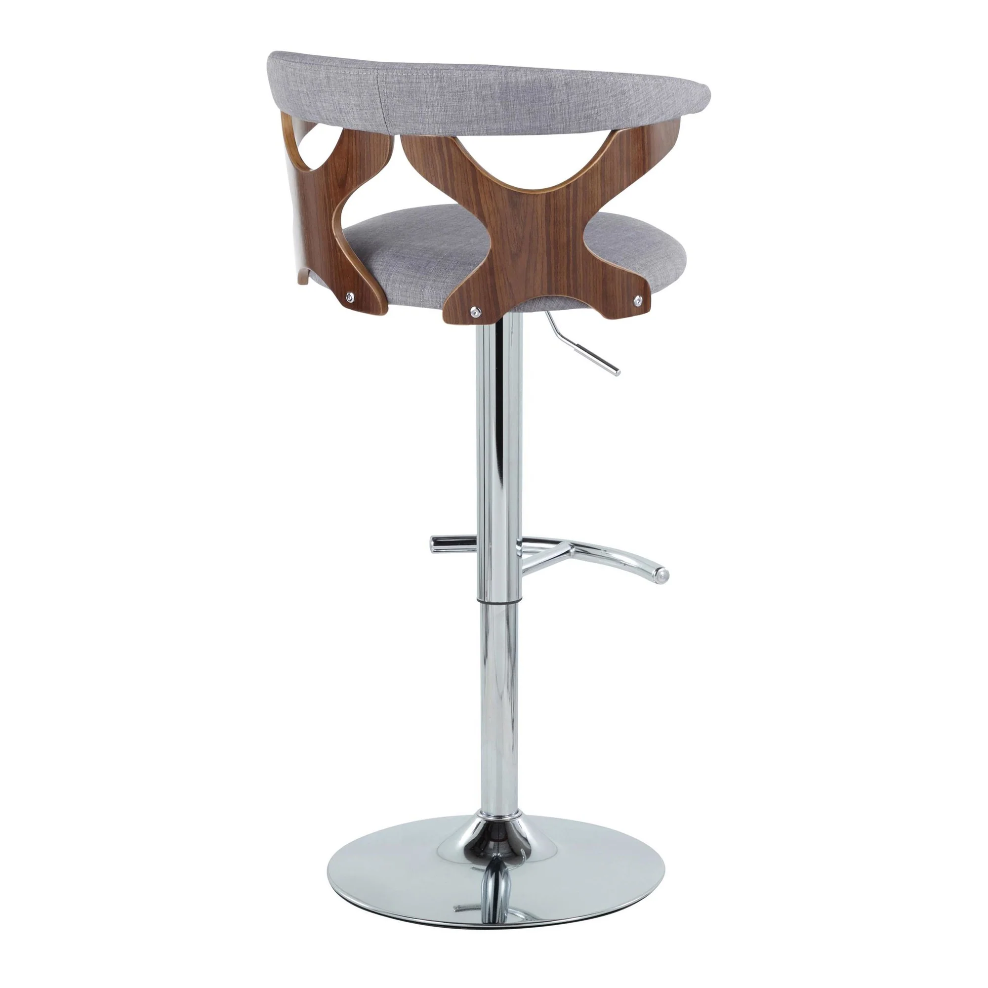 Gardenia Adjustable Barstool - Set of 2 By LumiSource - BS-GARDFB-RT2 CHRWLCHAR2 - Image 18