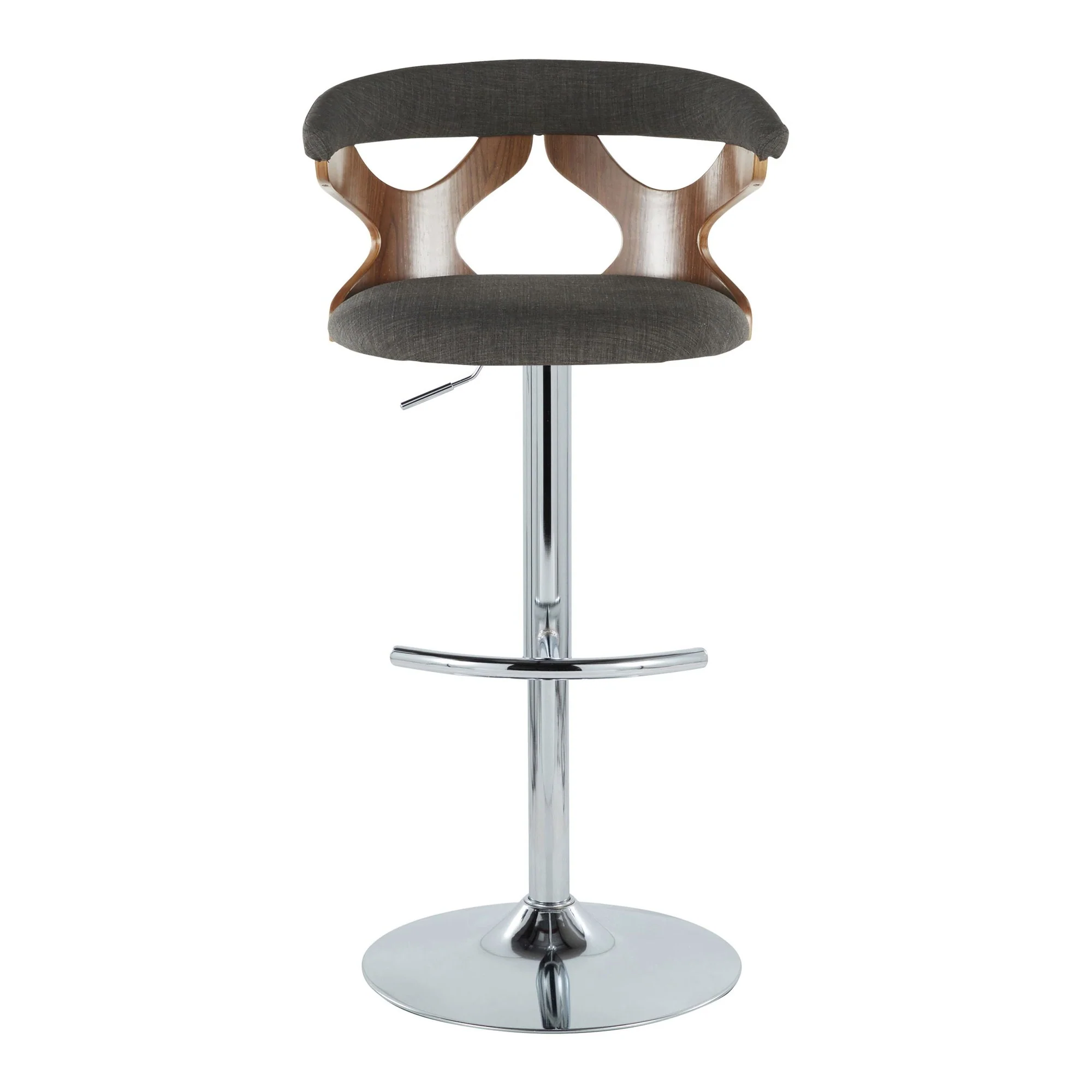 Gardenia Adjustable Barstool - Set of 2 By LumiSource - BS-GARDFB-RT2 CHRWLCHAR2 - Image 9