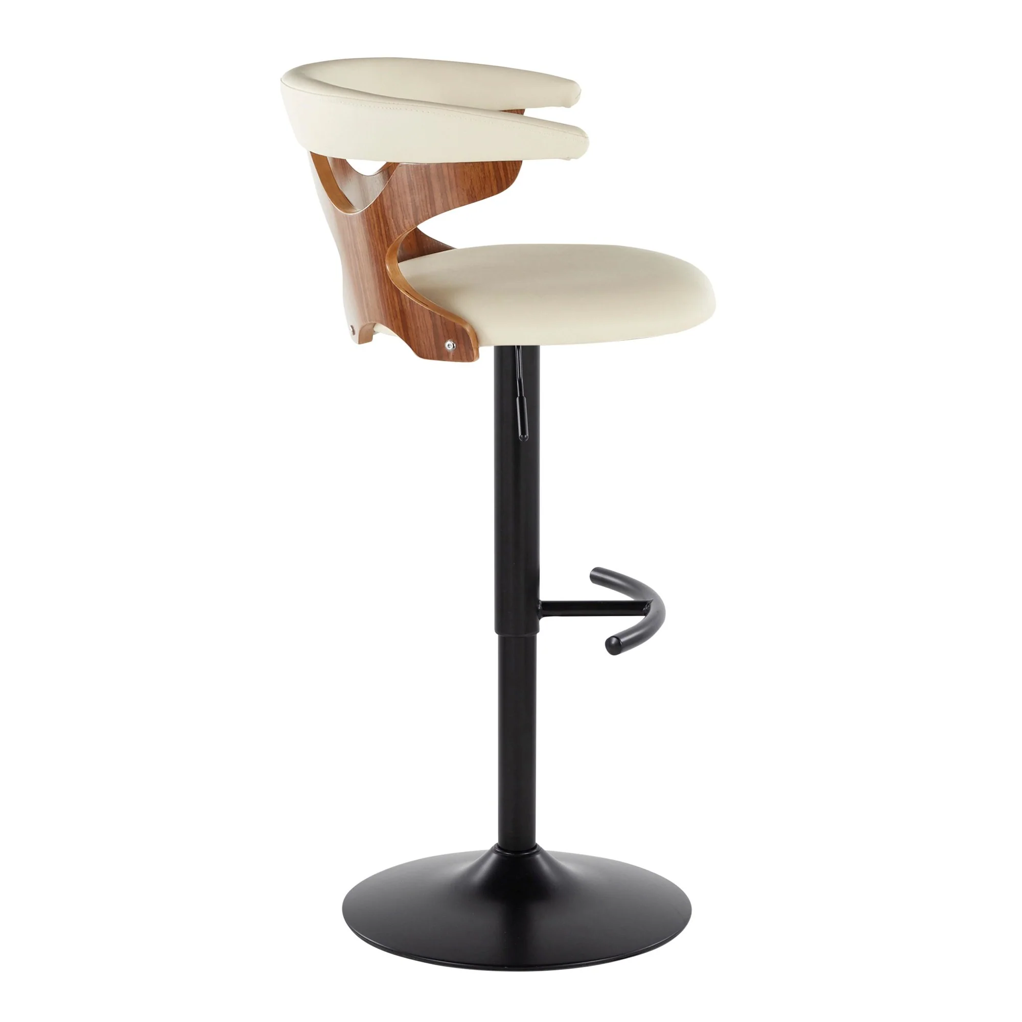 Gardenia Adjustable Barstool - Set of 2 By LumiSource - BS-GARDPU-RT2 BKNACR2 - Image 17