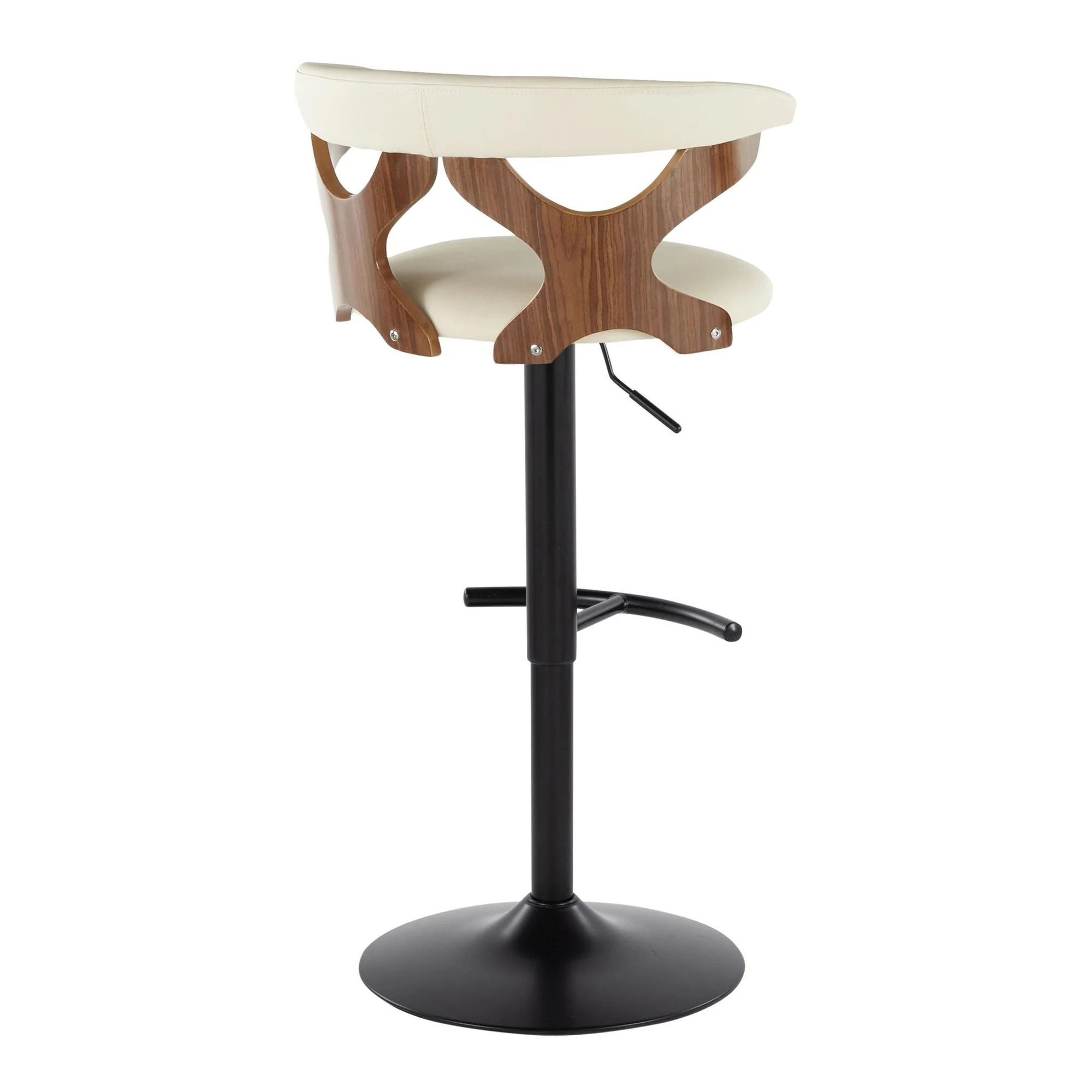 Gardenia Adjustable Barstool - Set of 2 By LumiSource - BS-GARDPU-RT2 BKNACR2 - Image 18