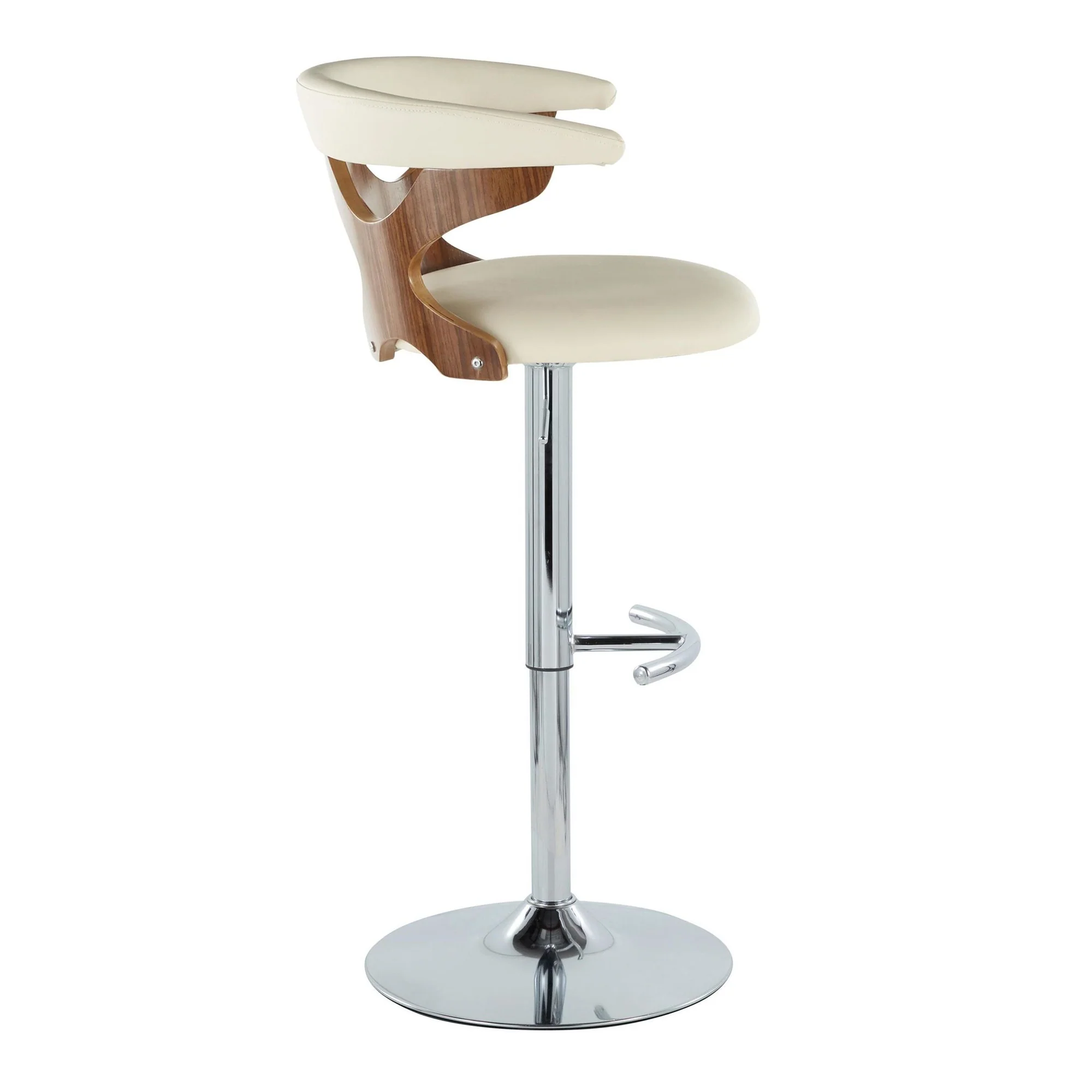 Gardenia Adjustable Barstool - Set of 2 By LumiSource - BS-GARDPU-RT2 CHRNACR2 - Image 17
