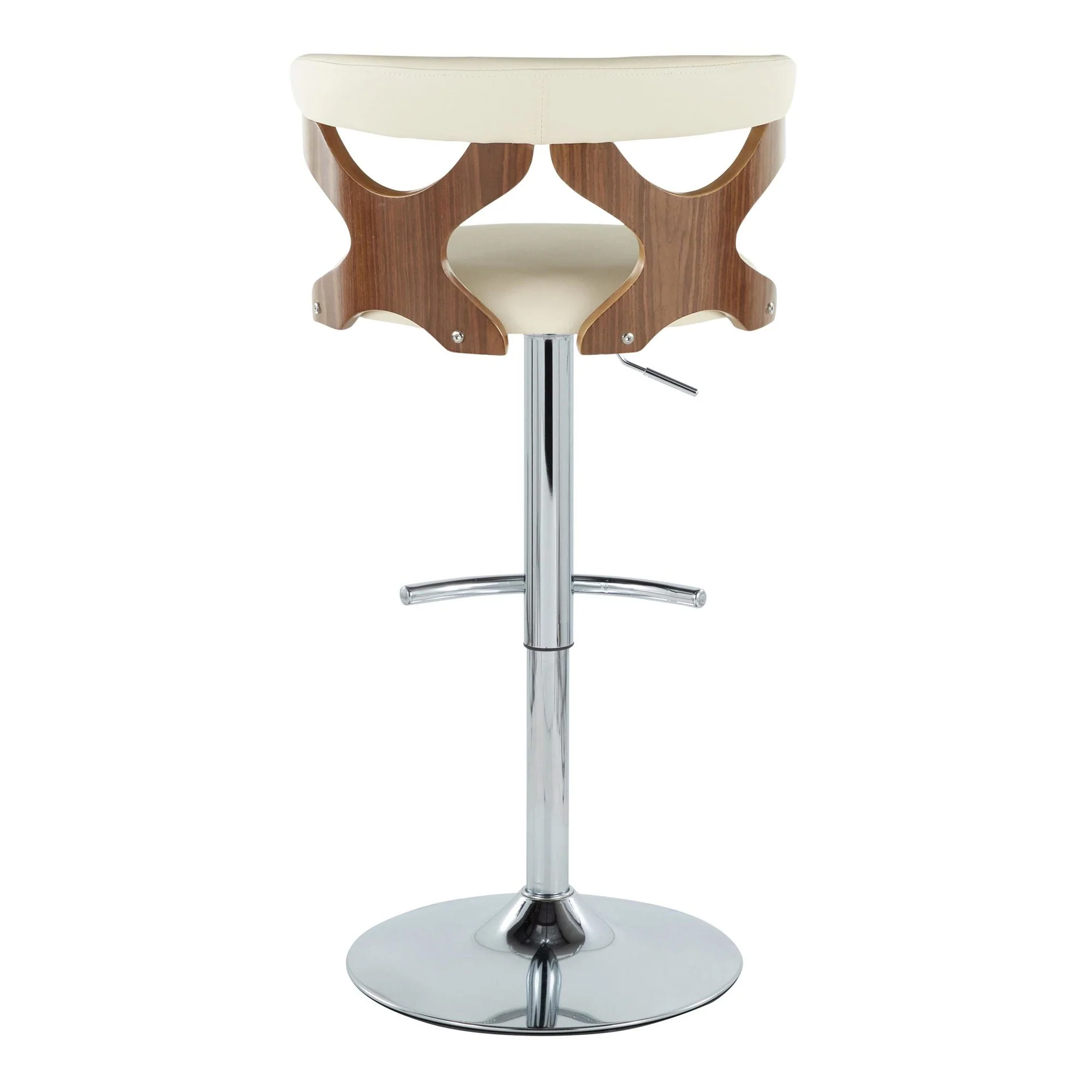 Gardenia Adjustable Barstool - Set of 2 By LumiSource - BS-GARDPU-RT2 CHRNACR2 - Image 20