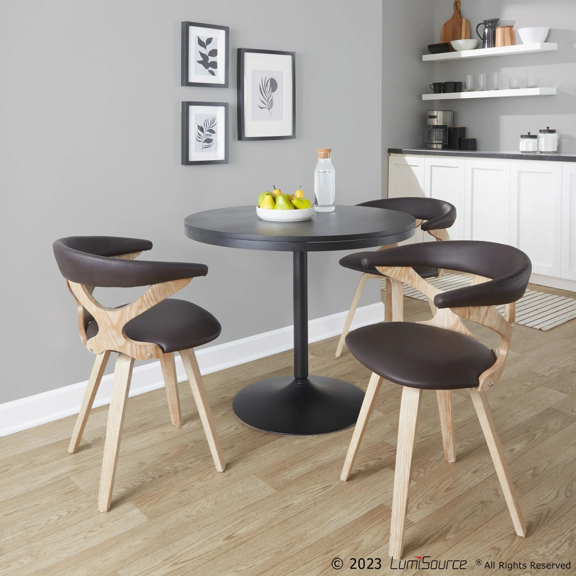 Gardenia Chair Cream By LumiSource - Image 16