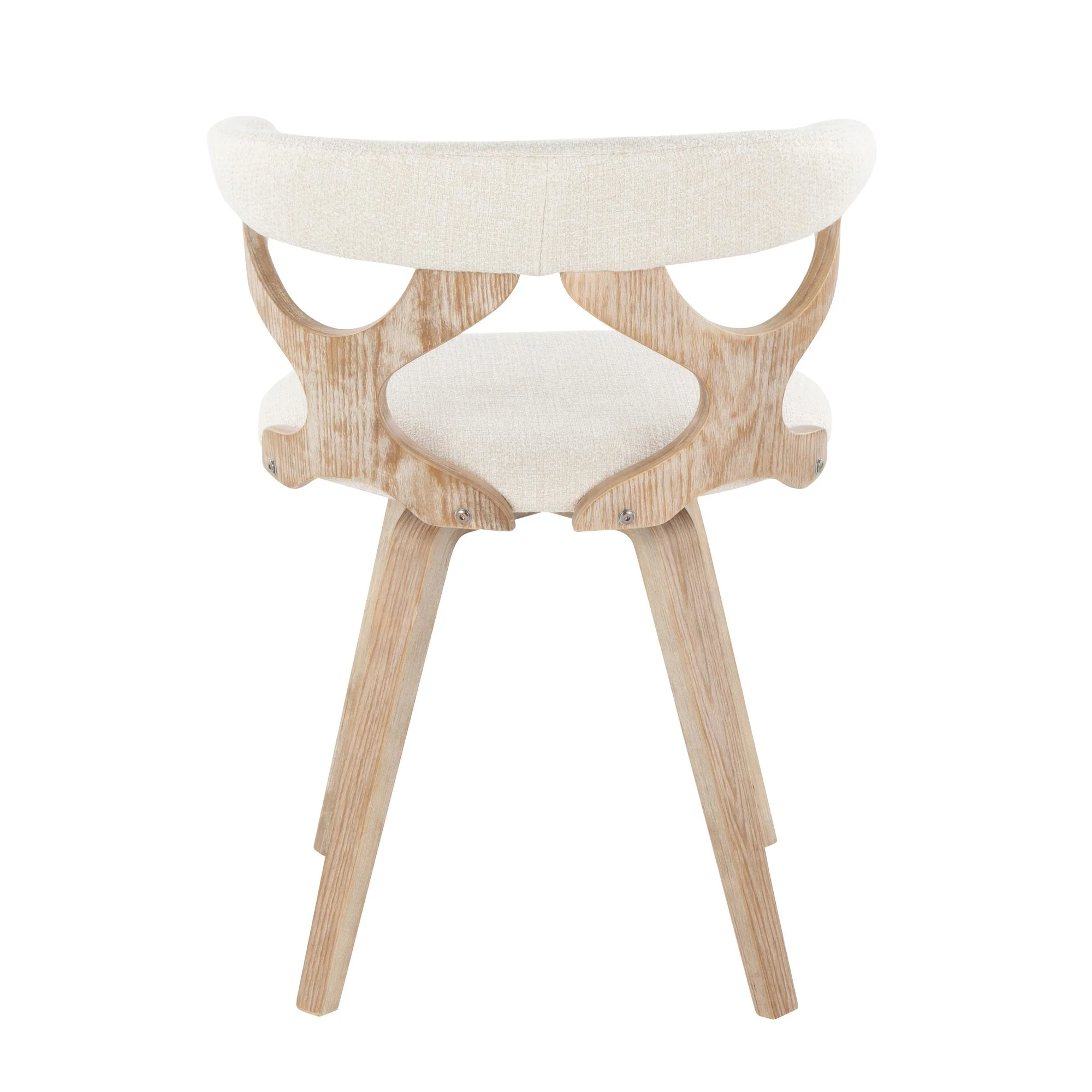Gardenia Chair Cream By LumiSource - Image 5
