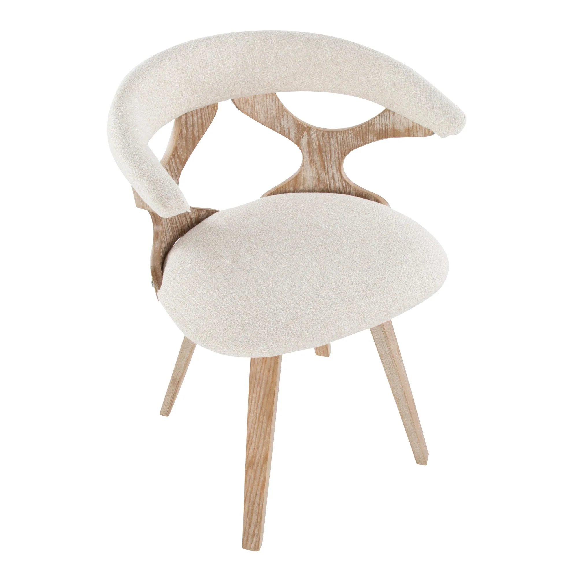 Gardenia Chair Cream By LumiSource - Image 7