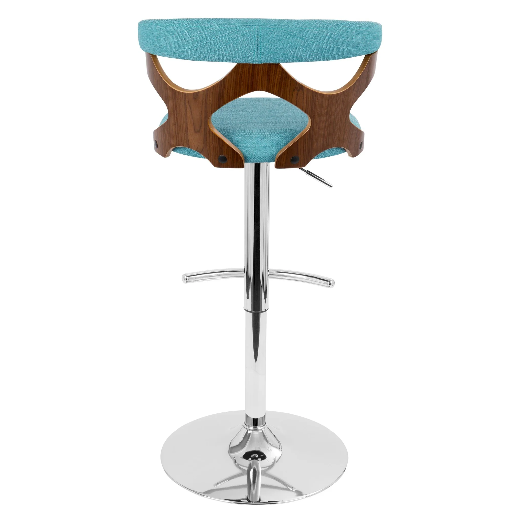 Gardenia Adjustable Barstool - Set of 2 Orange By LumiSource - Image 12
