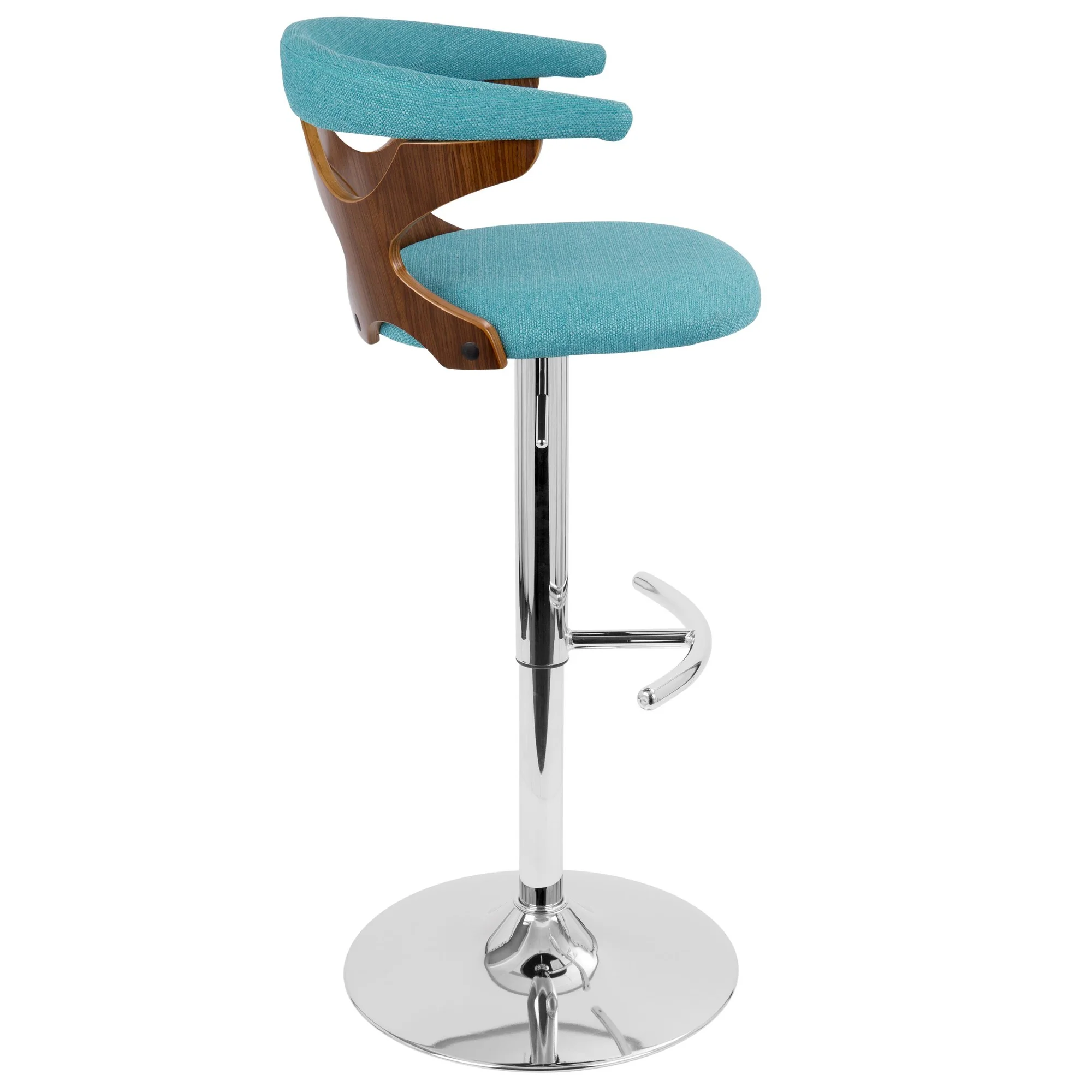 Gardenia Adjustable Barstool - Set of 2 Orange By LumiSource - Image 18