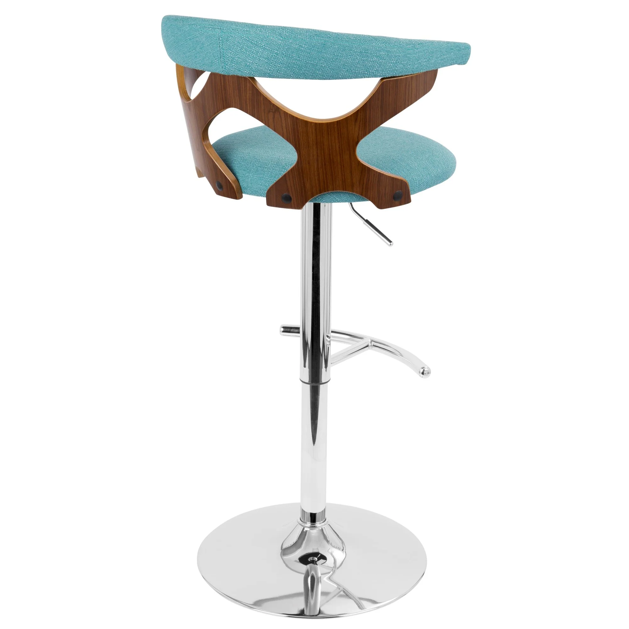 Gardenia Adjustable Barstool - Set of 2 Orange By LumiSource - Image 19