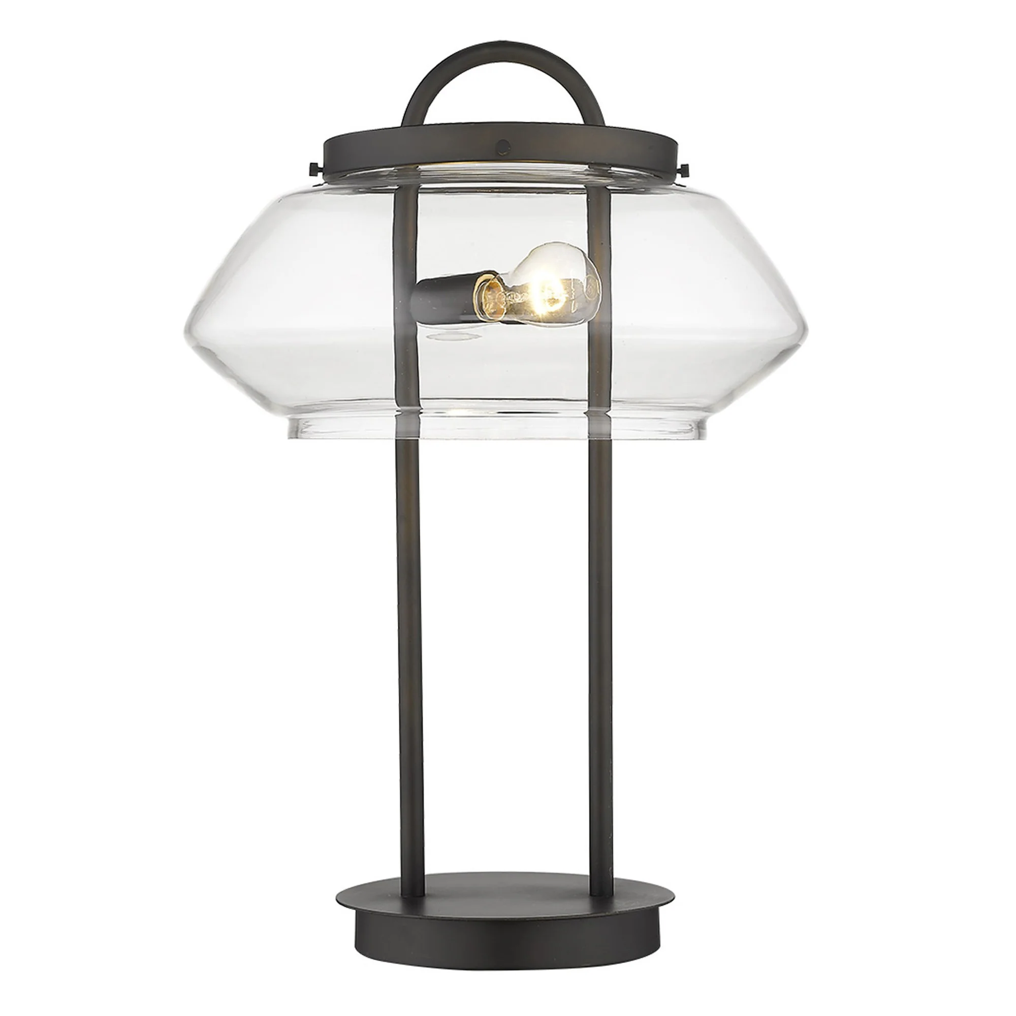Garner 2-Light Oil-Rubbed Bronze Table Lamp By Homeroots - Image 2