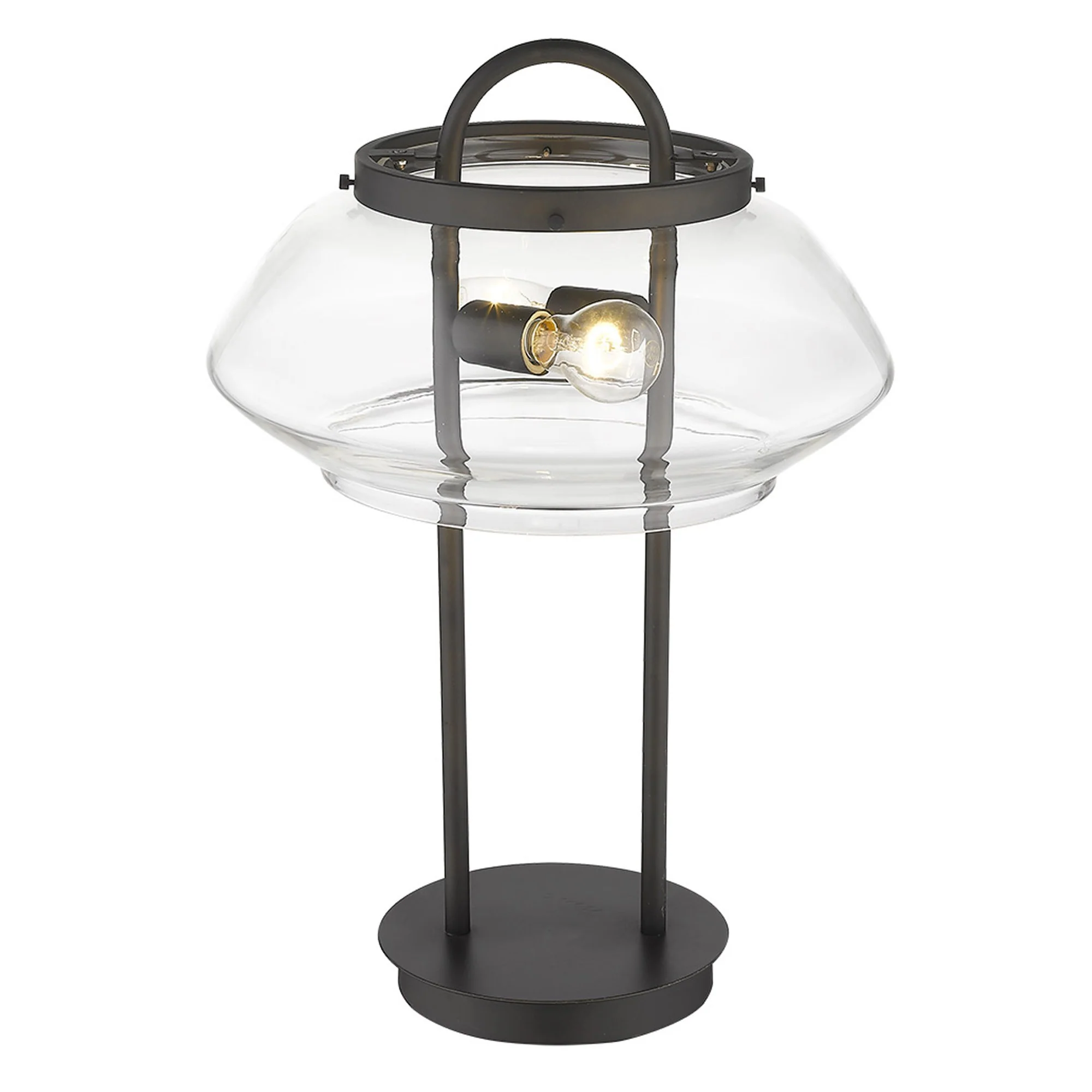 Garner 2-Light Oil-Rubbed Bronze Table Lamp By Homeroots - Image 4
