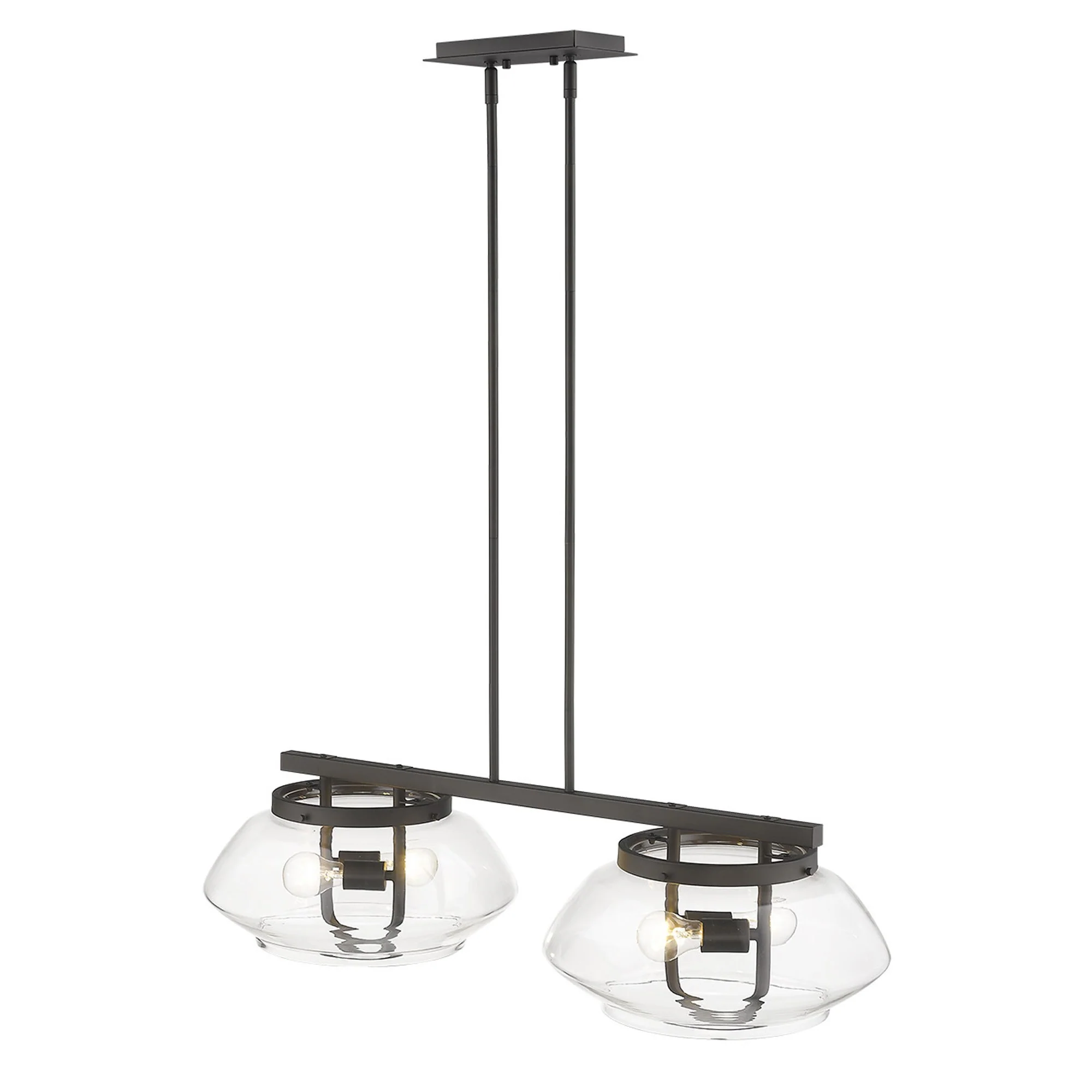 Garner 4-Light Oil-Rubbed Bronze Island Pendant By Homeroots - Image 5
