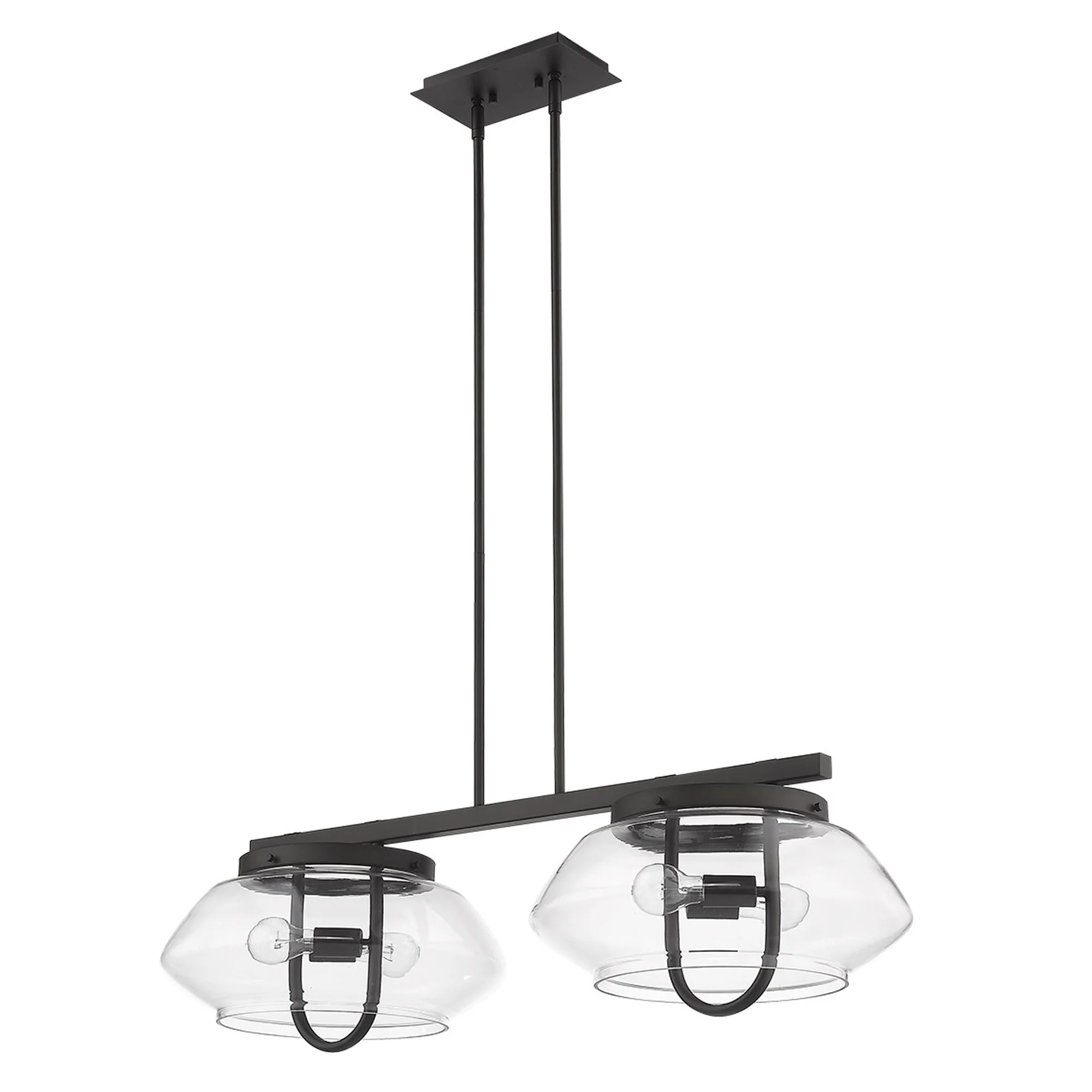 Garner 4-Light Oil-Rubbed Bronze Island Pendant By Homeroots - Image 6