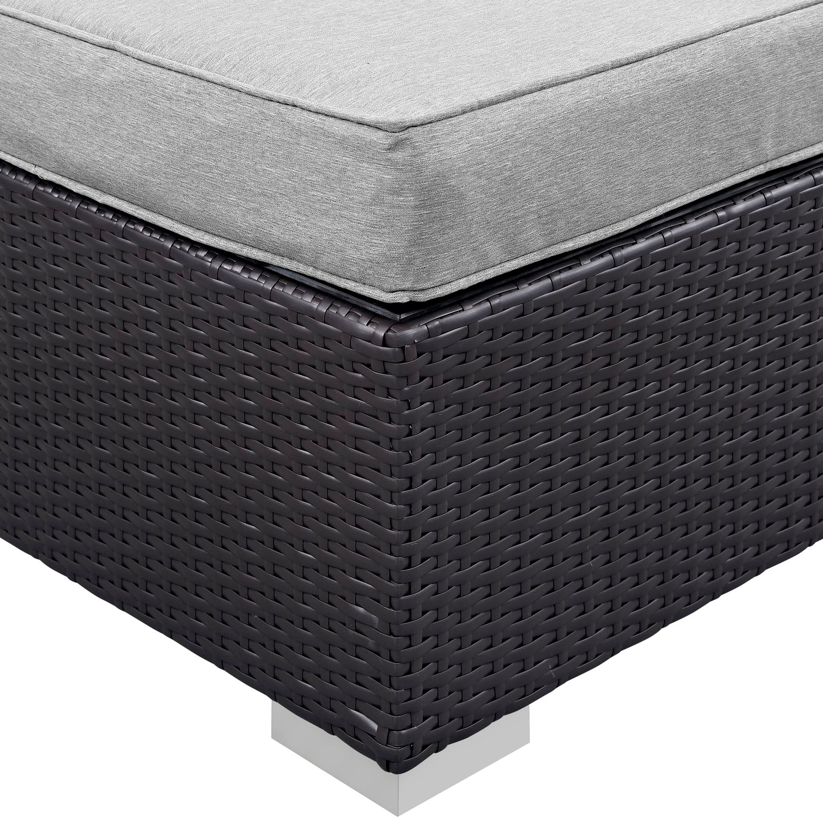 Gather Outdoor Patio Ottoman by Modway - Image 3