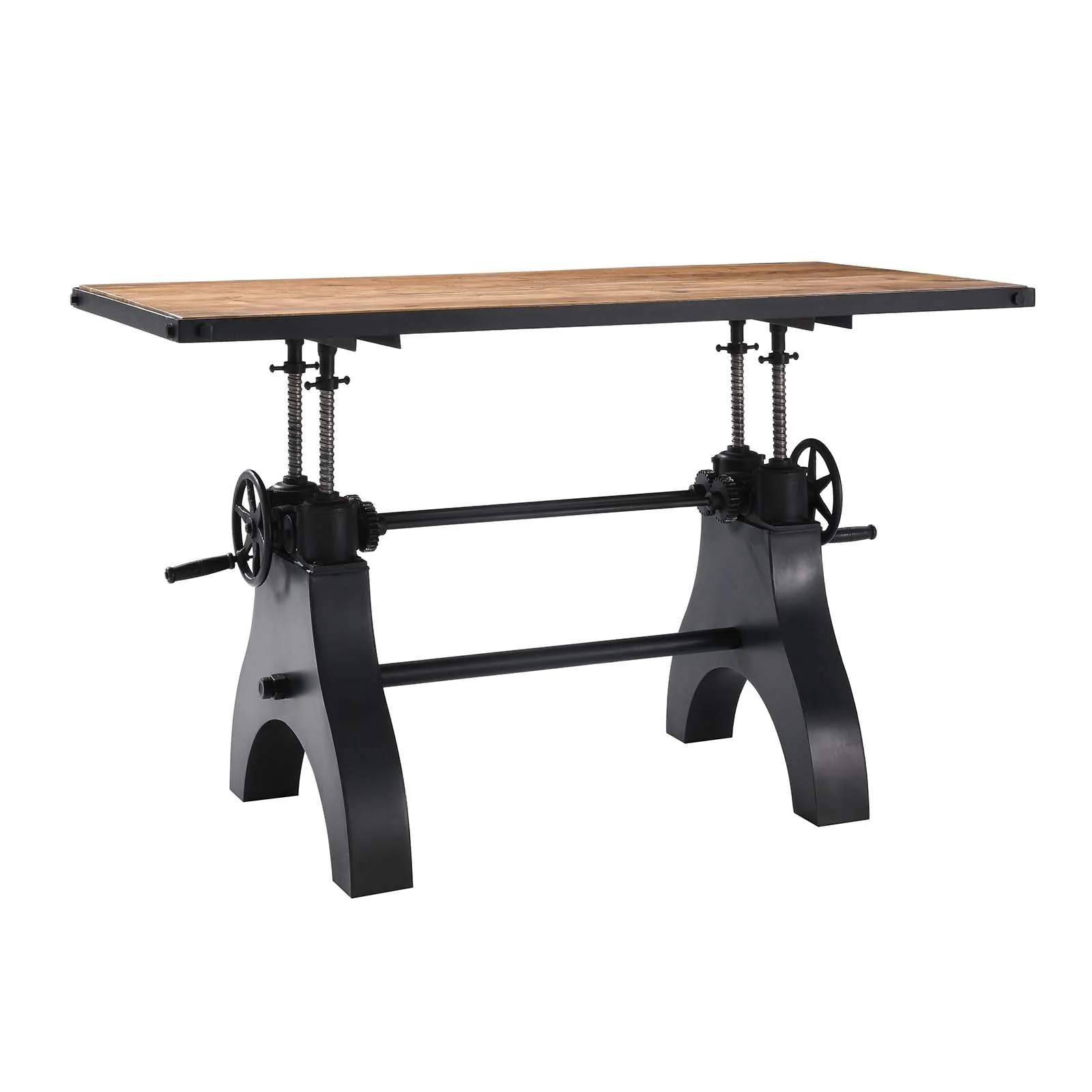 Genuine 60" Crank Adjustable Height Dining Table and Computer Desk By Modway - EEI-6148 - Image 16