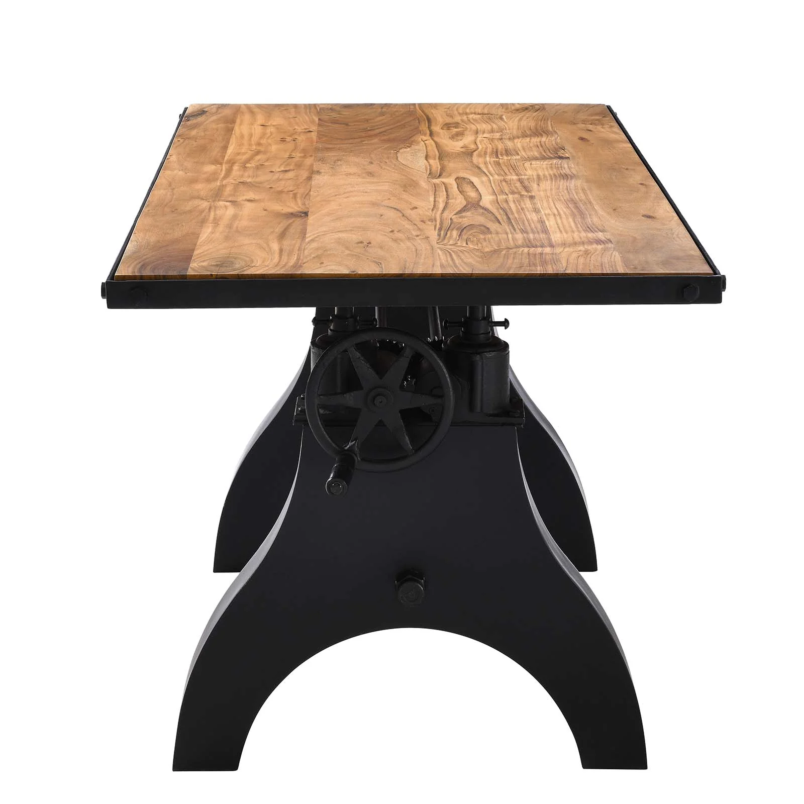 Genuine 60" Crank Adjustable Height Dining Table and Computer Desk By Modway - EEI-6148 - Image 17