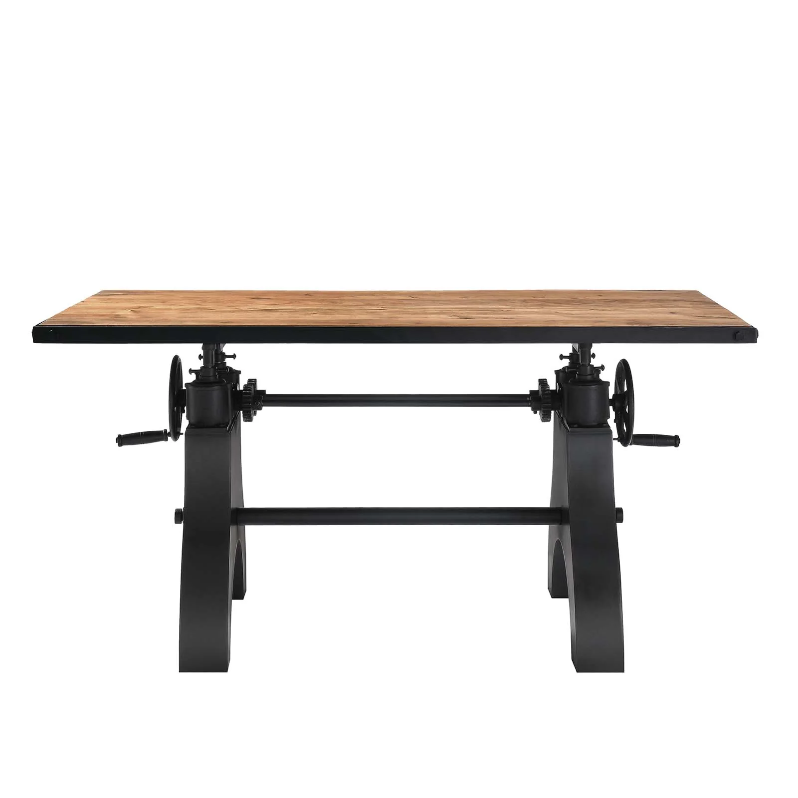 Genuine 60" Crank Adjustable Height Dining Table and Computer Desk By Modway - EEI-6148 - Image 19