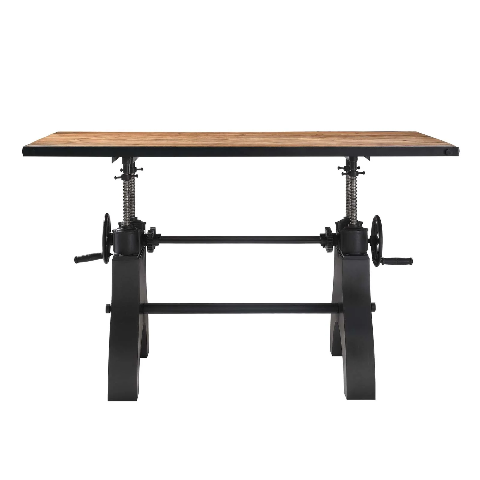 Genuine 60" Crank Adjustable Height Dining Table and Computer Desk By Modway - EEI-6148 - Image 20