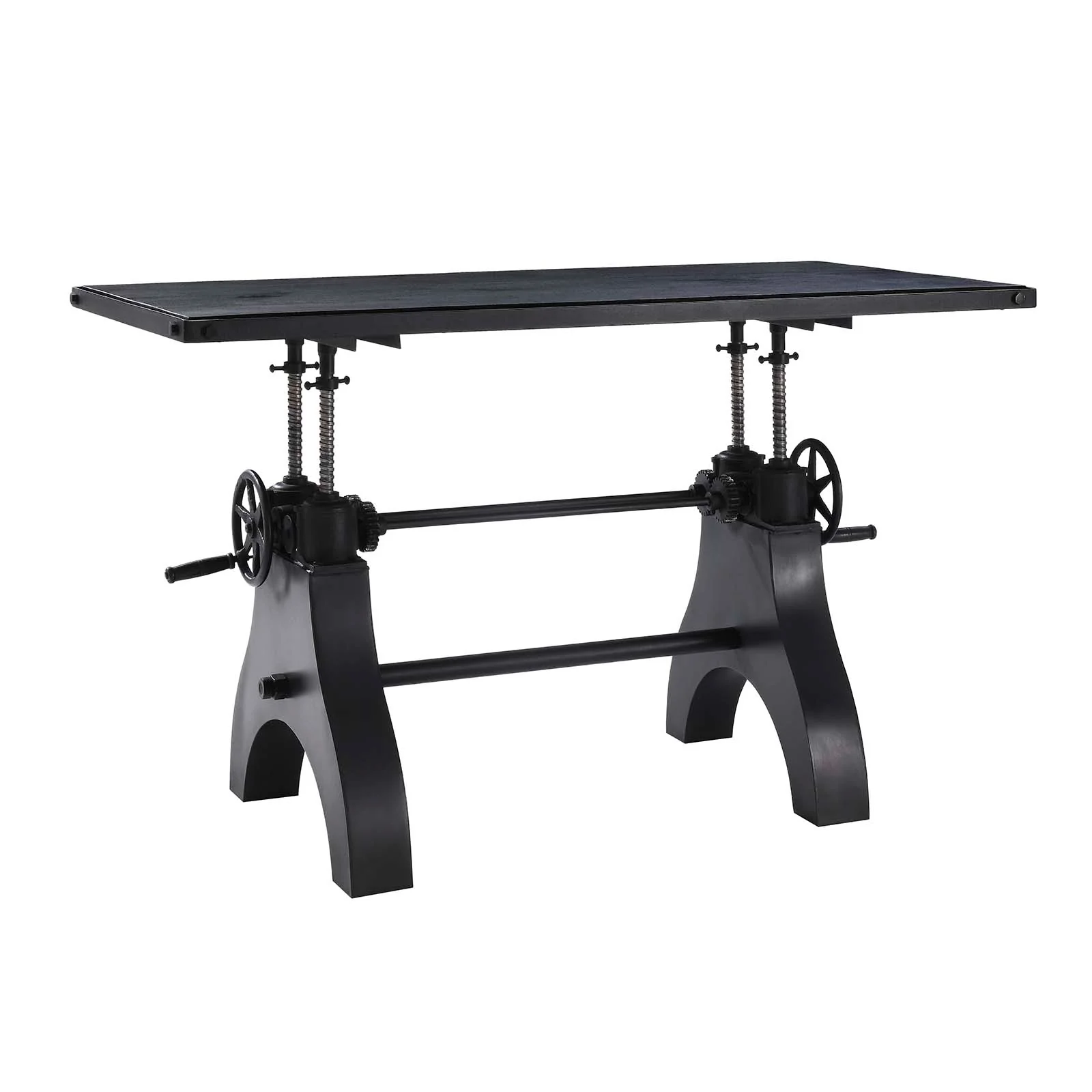 Genuine 60" Crank Adjustable Height Dining Table and Computer Desk By Modway - EEI-6148 - Image 5