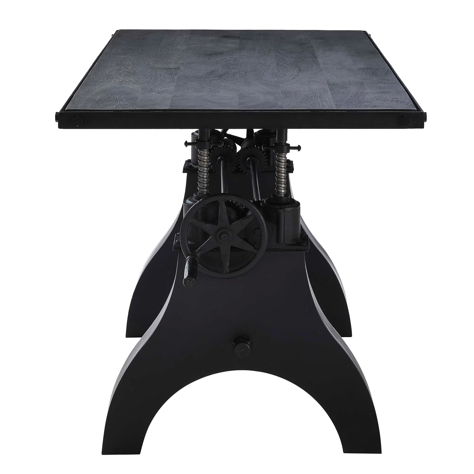 Genuine 60" Crank Adjustable Height Dining Table and Computer Desk By Modway - EEI-6148 - Image 7
