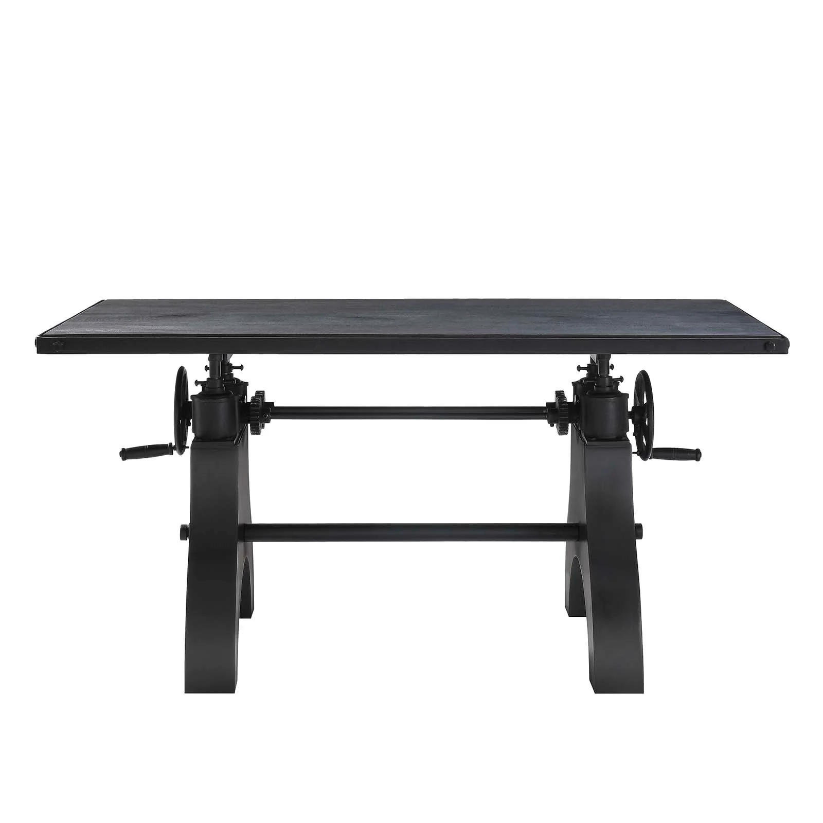 Genuine 60" Crank Adjustable Height Dining Table and Computer Desk By Modway - EEI-6148 - Image 8