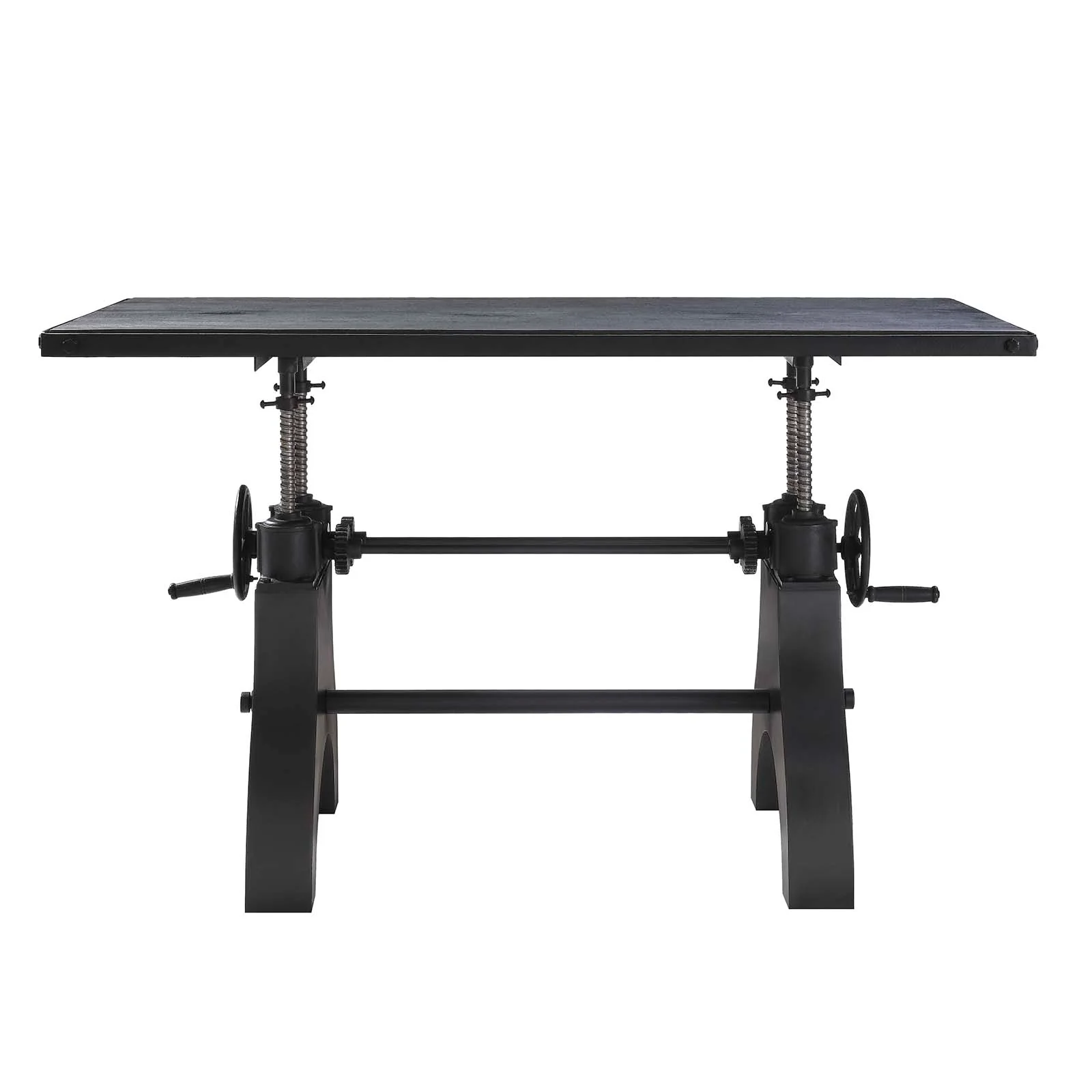 Genuine 60" Crank Adjustable Height Dining Table and Computer Desk By Modway - EEI-6148 - Image 9
