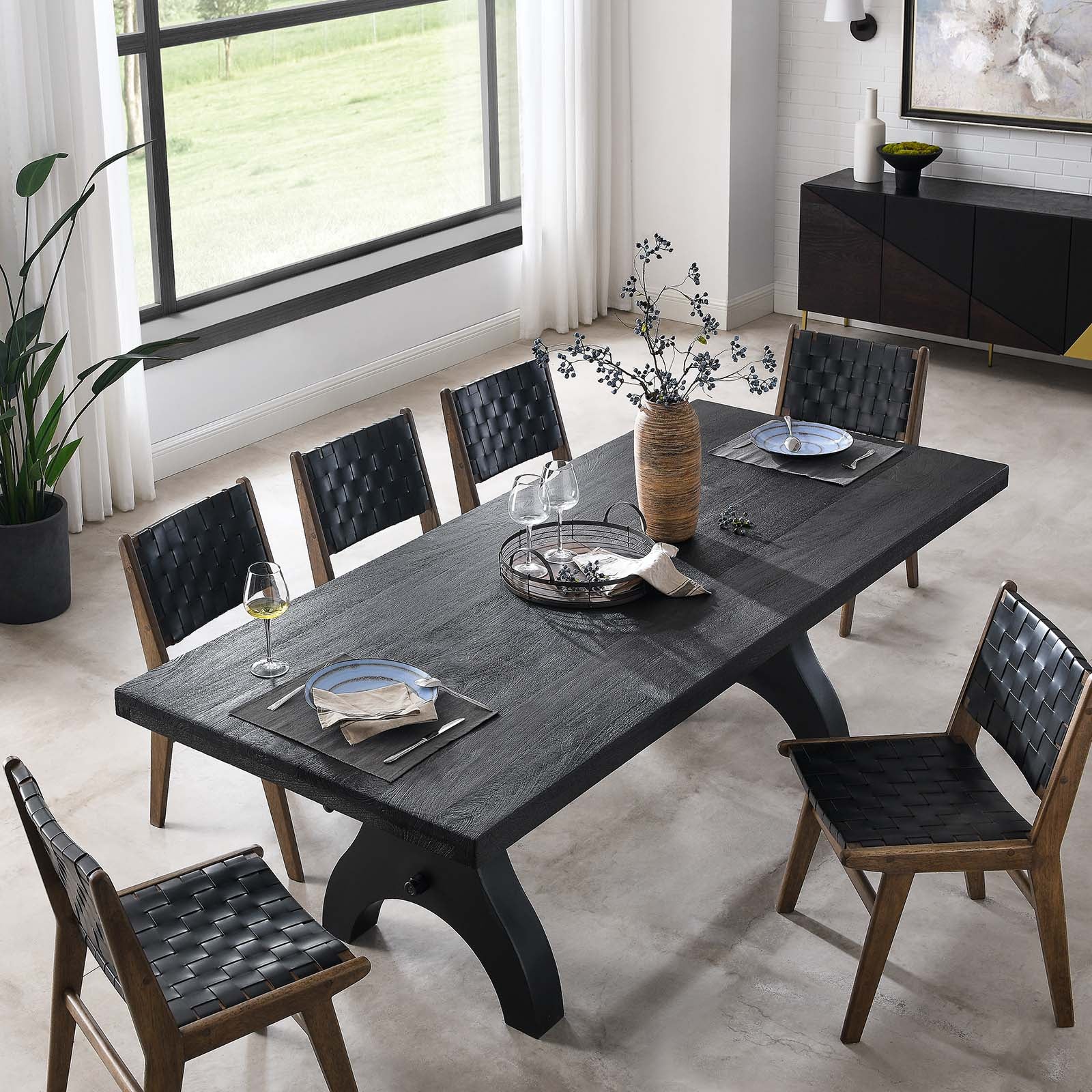 Genuine 96" Crank Adjustable Height Dining and Conference Table By Modway - EEI-6149 - Image 5