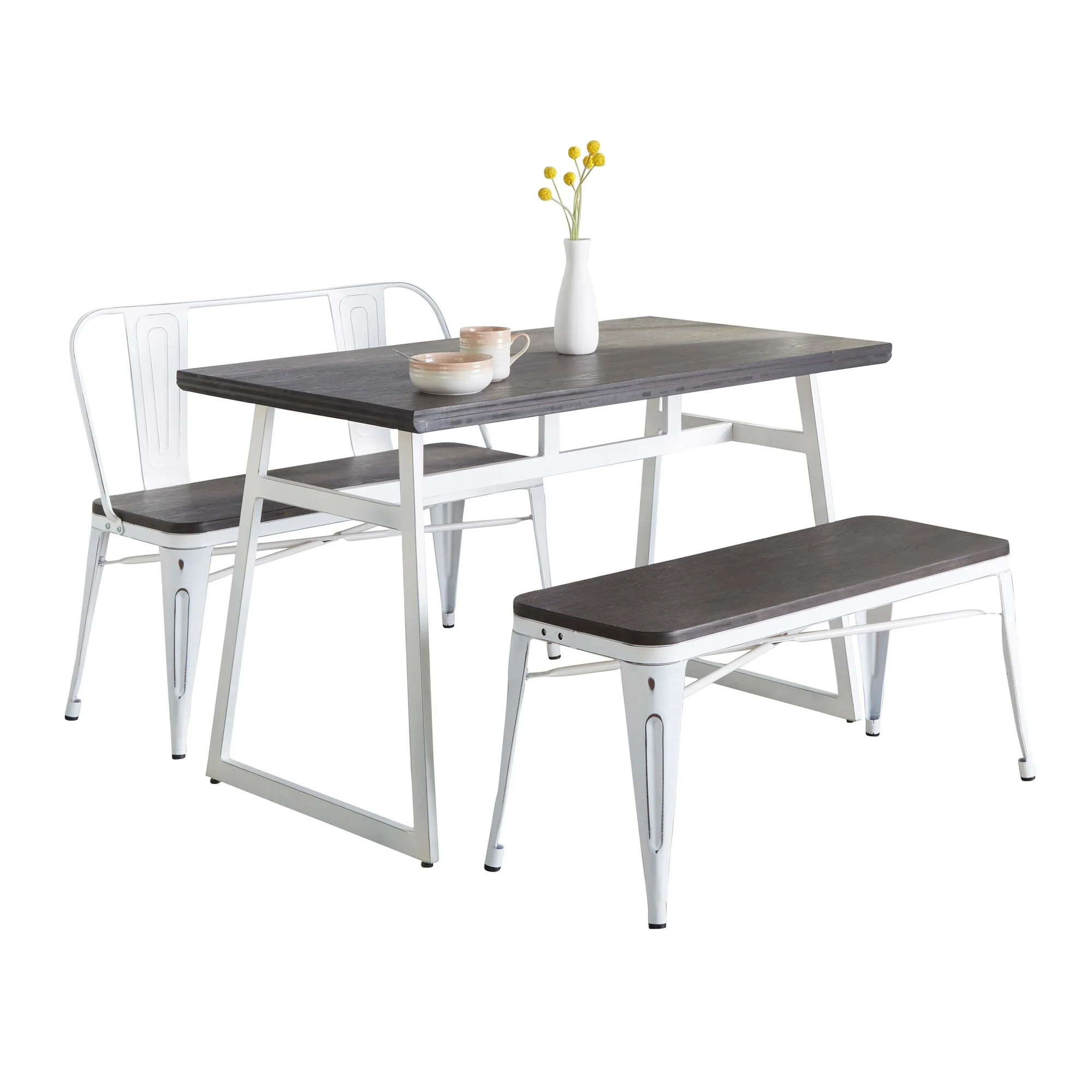Geo-Oregon Dining Set - 3 Piece By LumiSource - DS3-GEOVWE+2OREGONVWE - Image 4