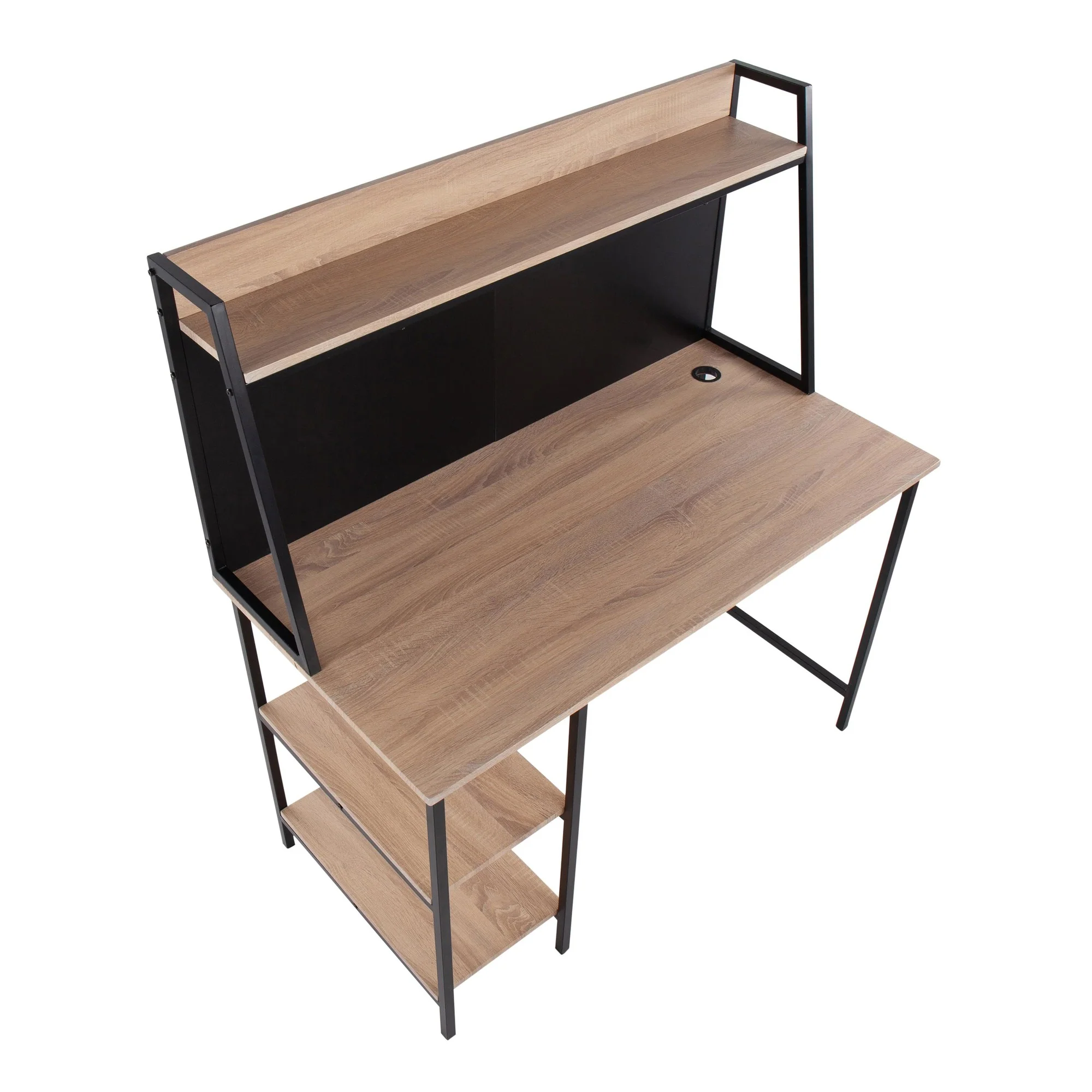 Geo Shelf Desk Natural By LumiSource - Image 2
