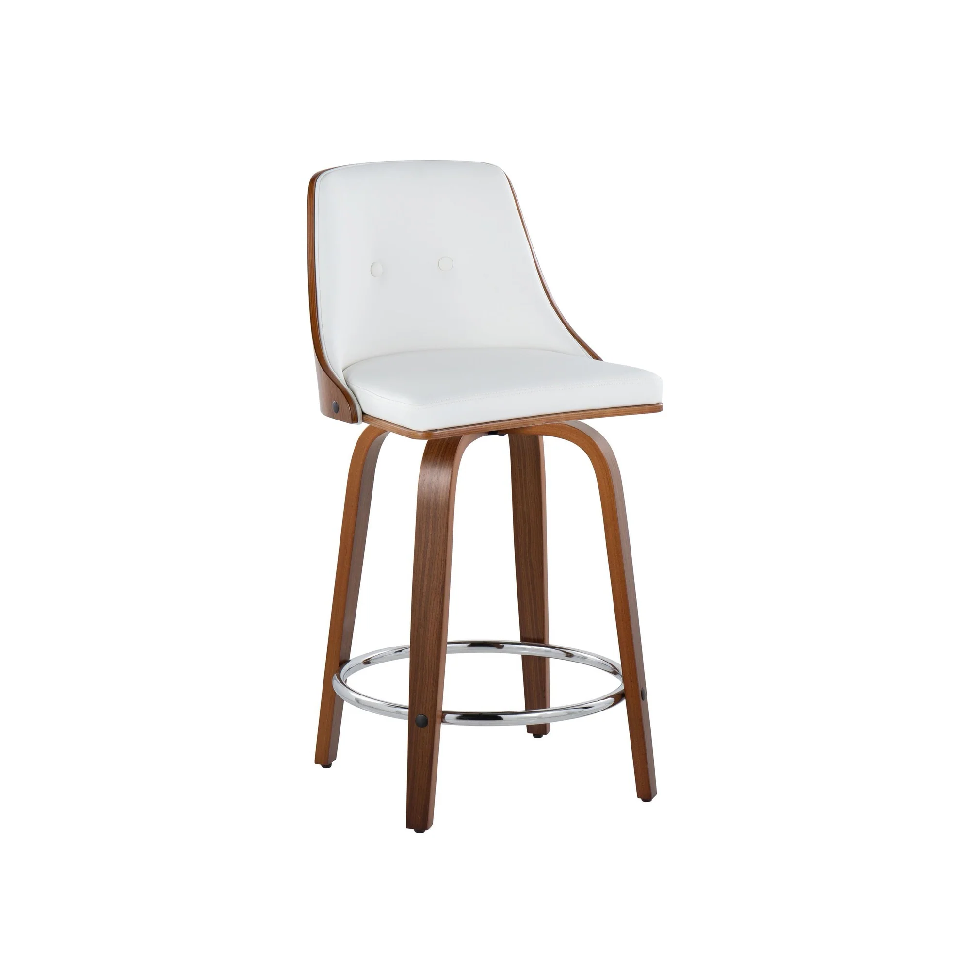Gianna 24" Fixed-Height Counter Stool - Set of 2 By LumiSource - Image 3