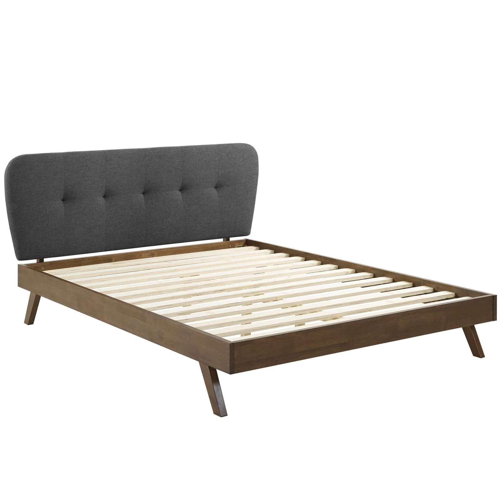 Gianna Queen Upholstered Polyester Fabric Platform Bed By Modway - MOD-6004 - Image 3