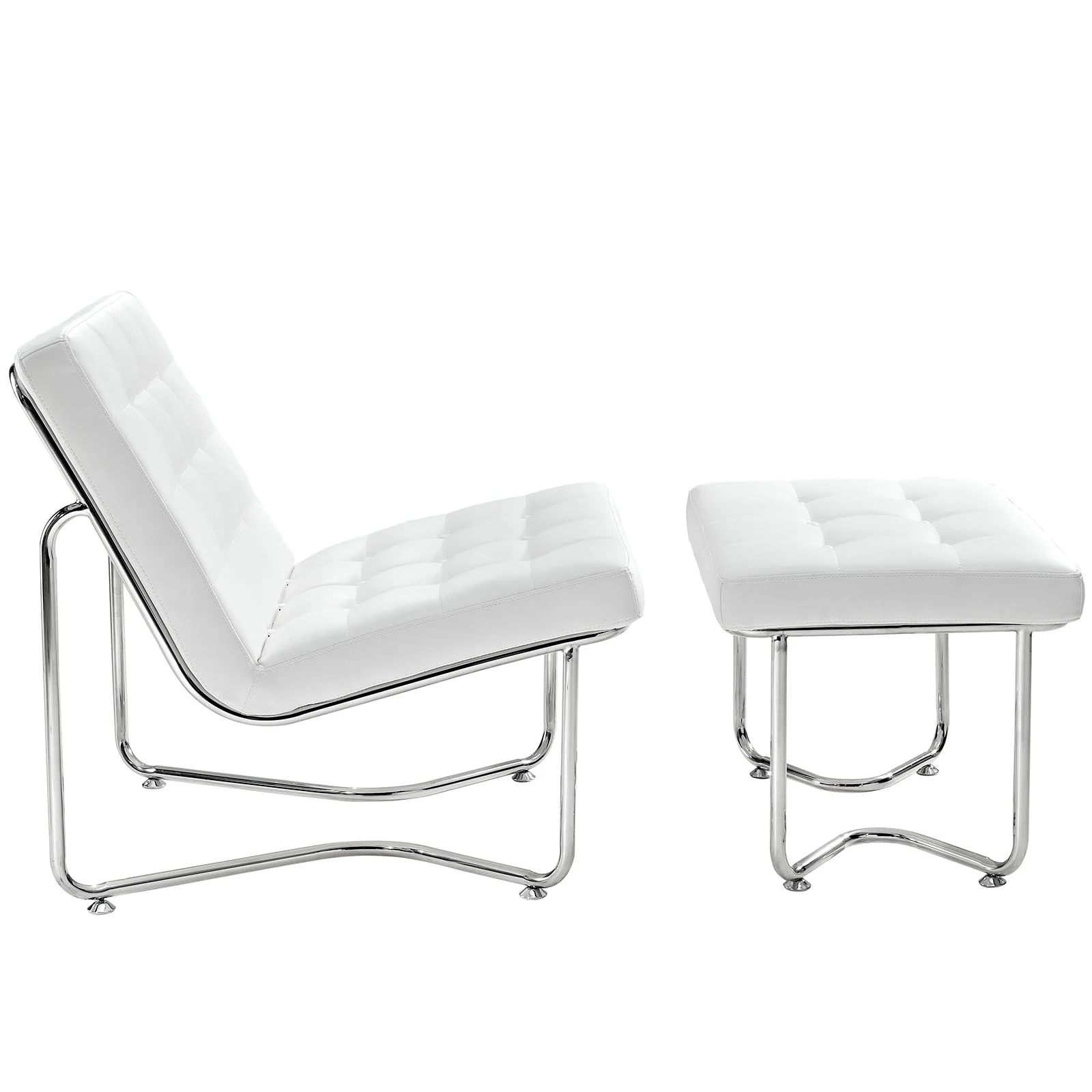 Gibraltar Upholstered Vinyl Lounge Chair By Modway - EEI-262 - Image 3